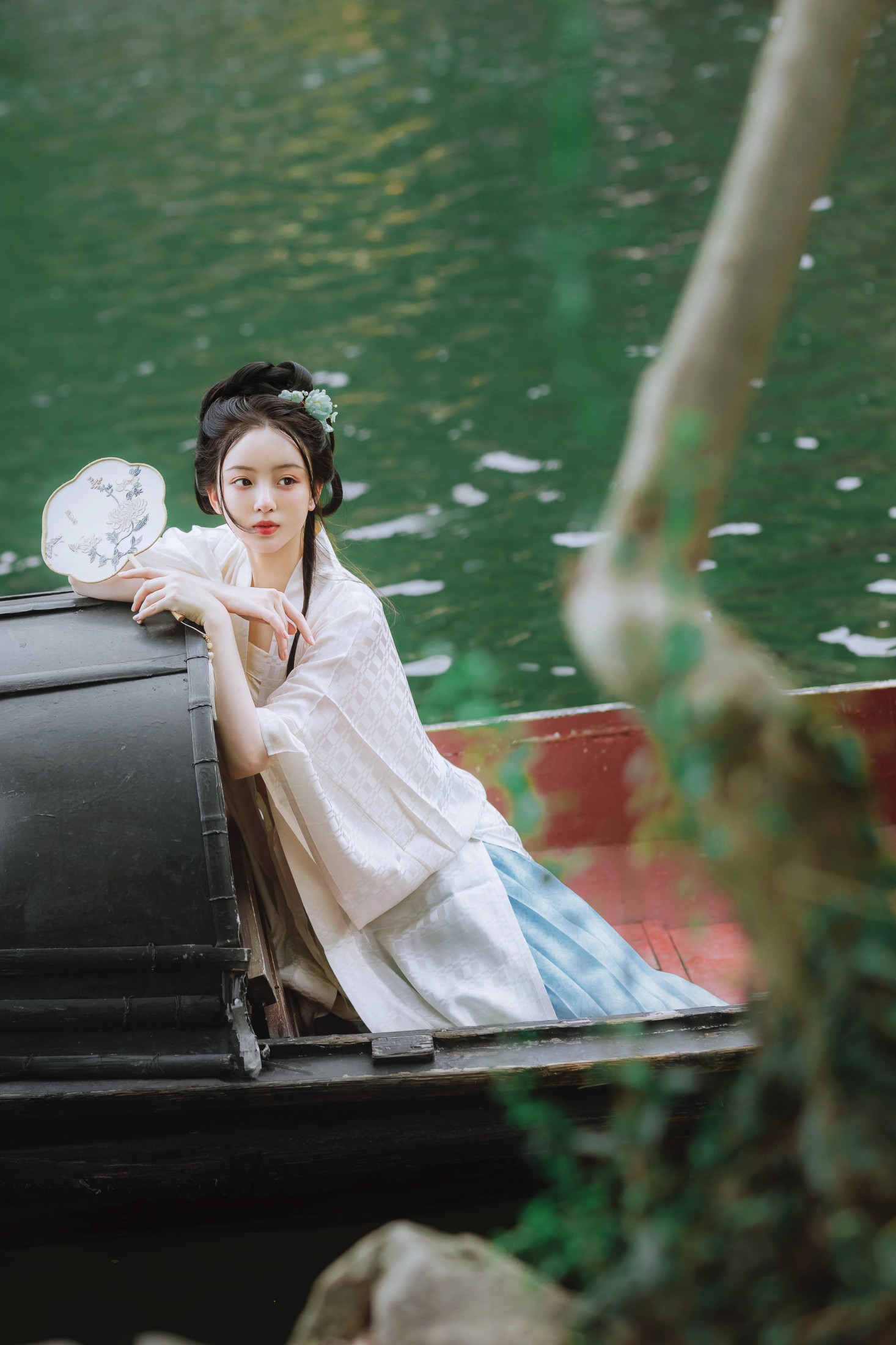 图片[3]-天晴后的樱花花 – 《江南行舟》[17P]-COS写真在线网
