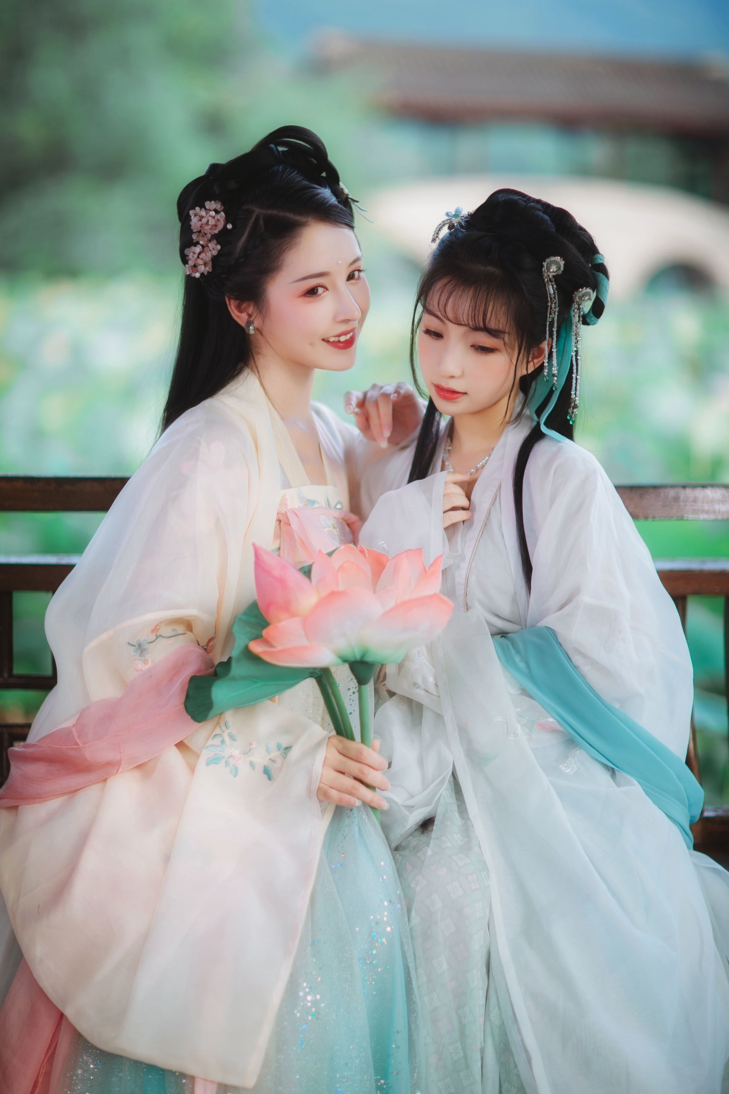 图片[5]-葵花花花儿 猪系少女日 – 《荷》[21P]-COS写真在线网