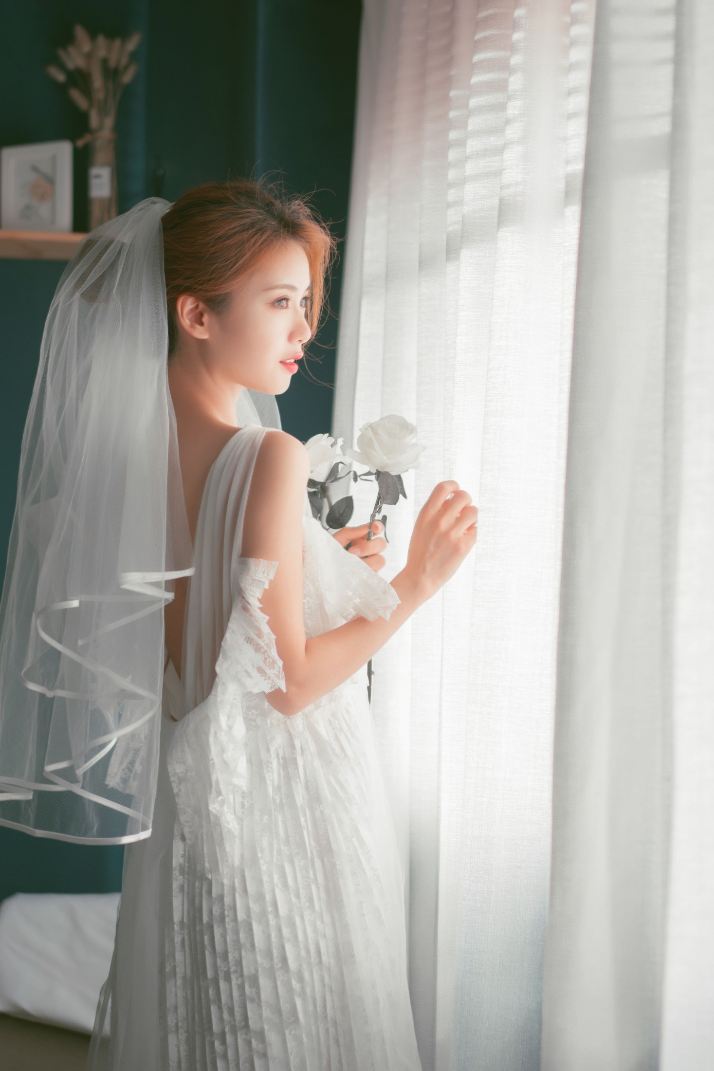 图片[6]-素素 – 《新娘子》[26P]-COS写真在线网