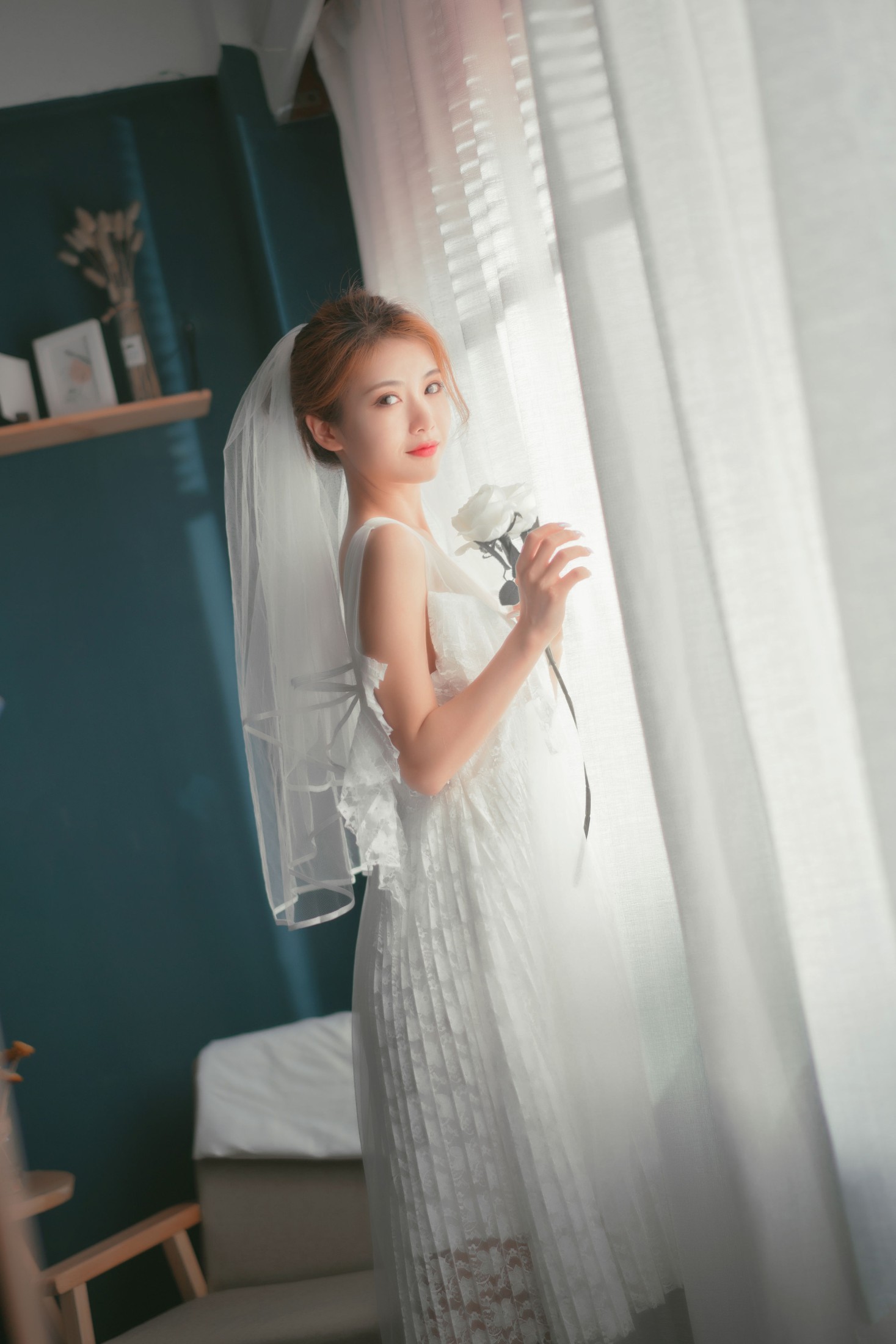 图片[4]-素素 – 《新娘子》[26P]-COS写真在线网