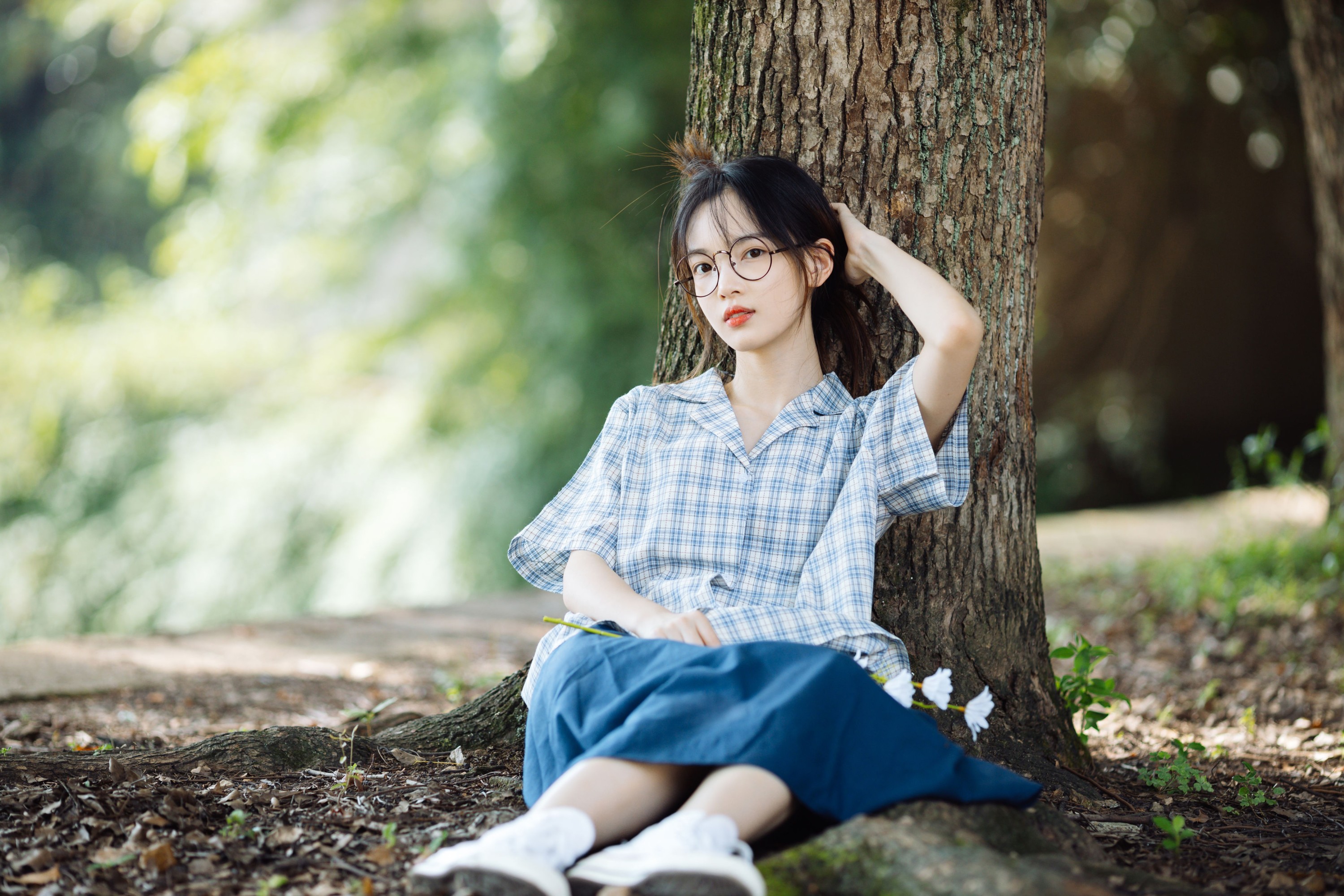 图片[4]-一鸭咿呀哟 – 《树下的蓝色往事》[24P]-COS写真在线网