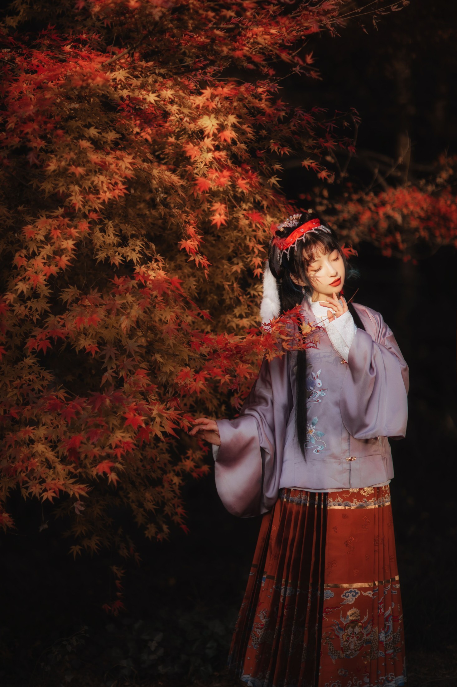 图片[3]-爽子 猪系少女日 – 《秋色》[22P]-COS写真在线网