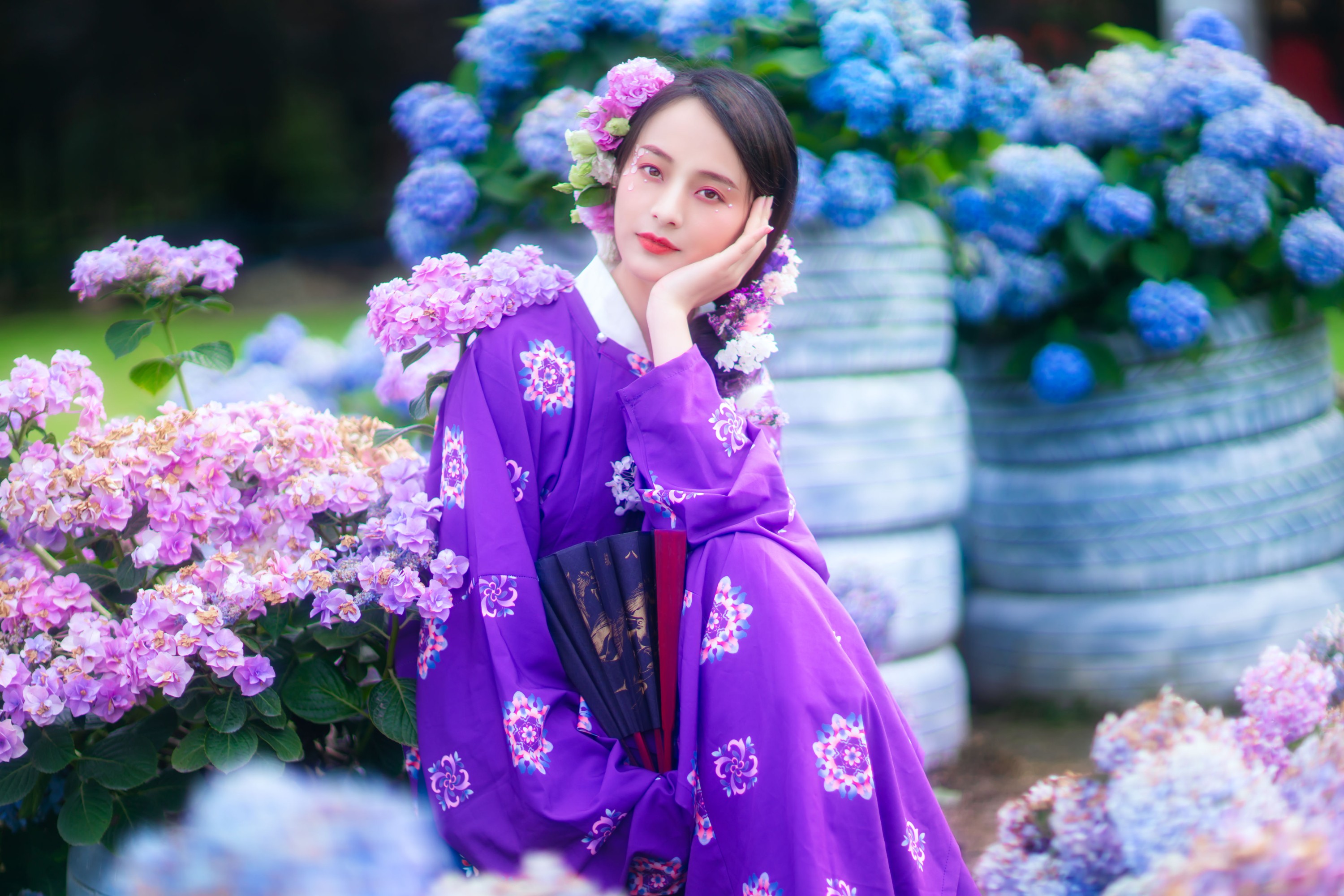 图片[3]-欢欢 – 《紫色初夏》[35P]-COS写真在线网