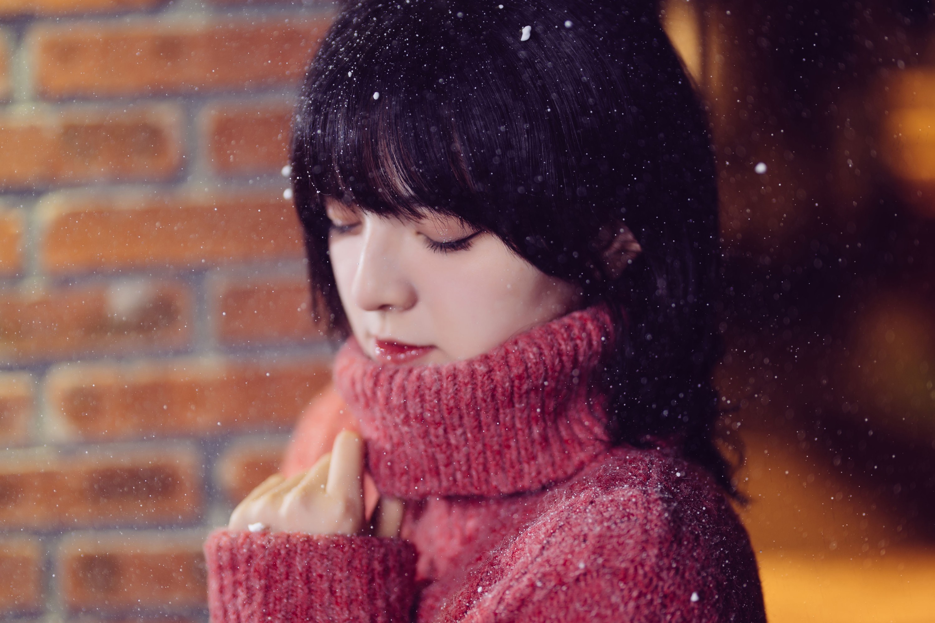 图片[4]-冯玉憬 – 《南方姑娘的白雪梦》[36P]-COS写真在线网