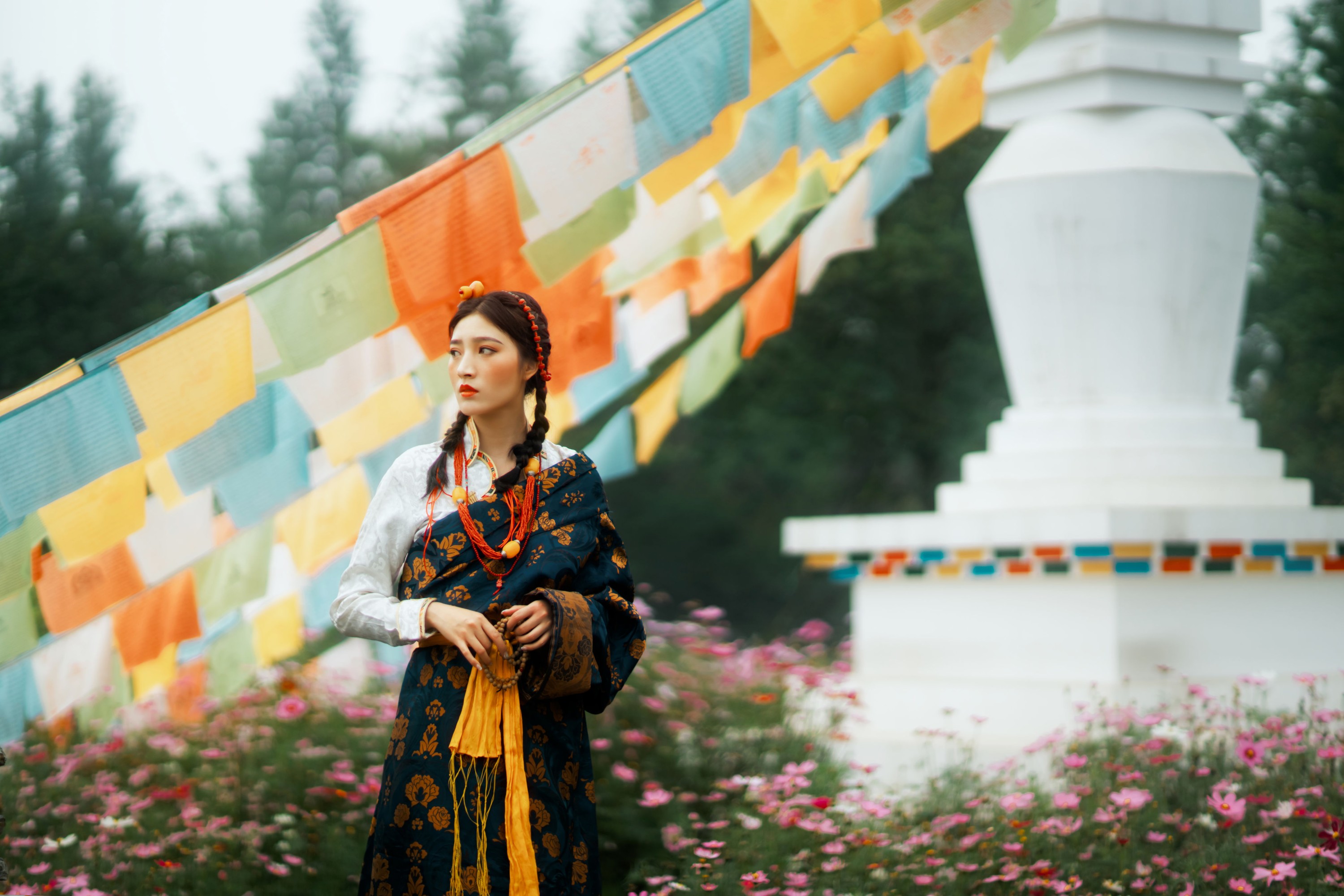 图片[3]-明月 – 《格桑花开》[36P]-COS写真在线网