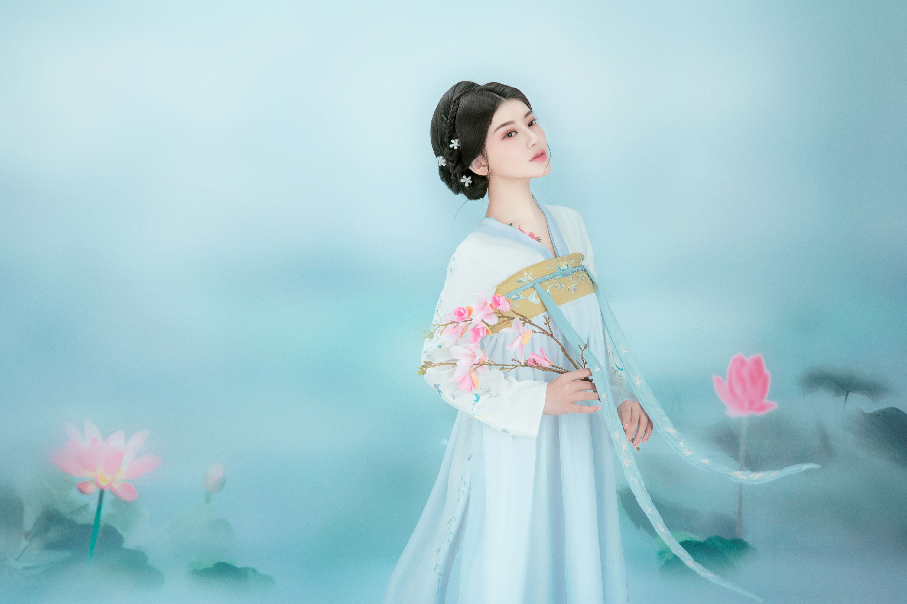 图片[3]-琴宝 – 《荷间意》[24P]-COS写真在线网