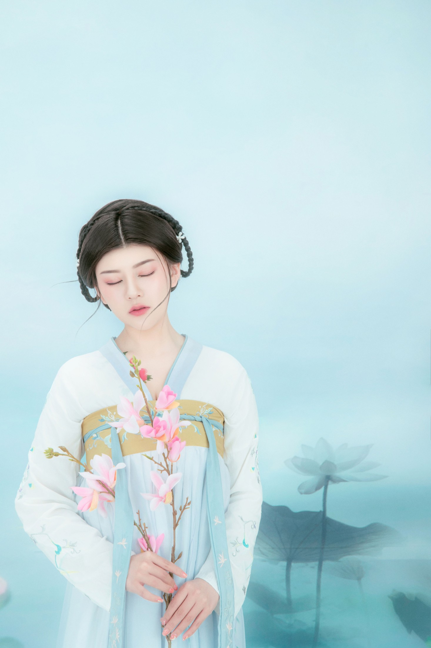 图片[5]-琴宝 – 《荷间意》[24P]-COS写真在线网