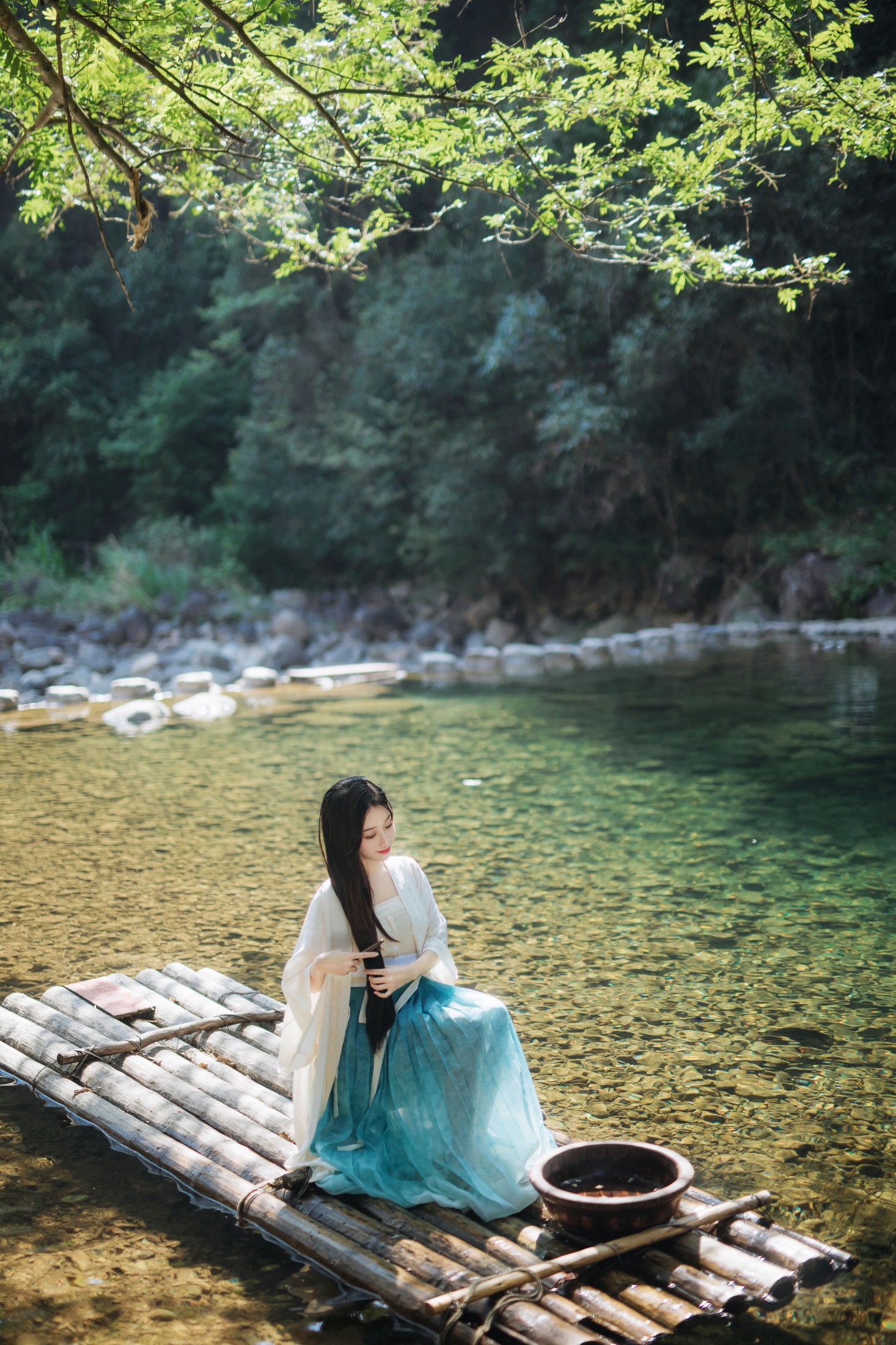 图片[3]-小清菡呀  – 《仙女洗头》[20P]-COS写真在线网