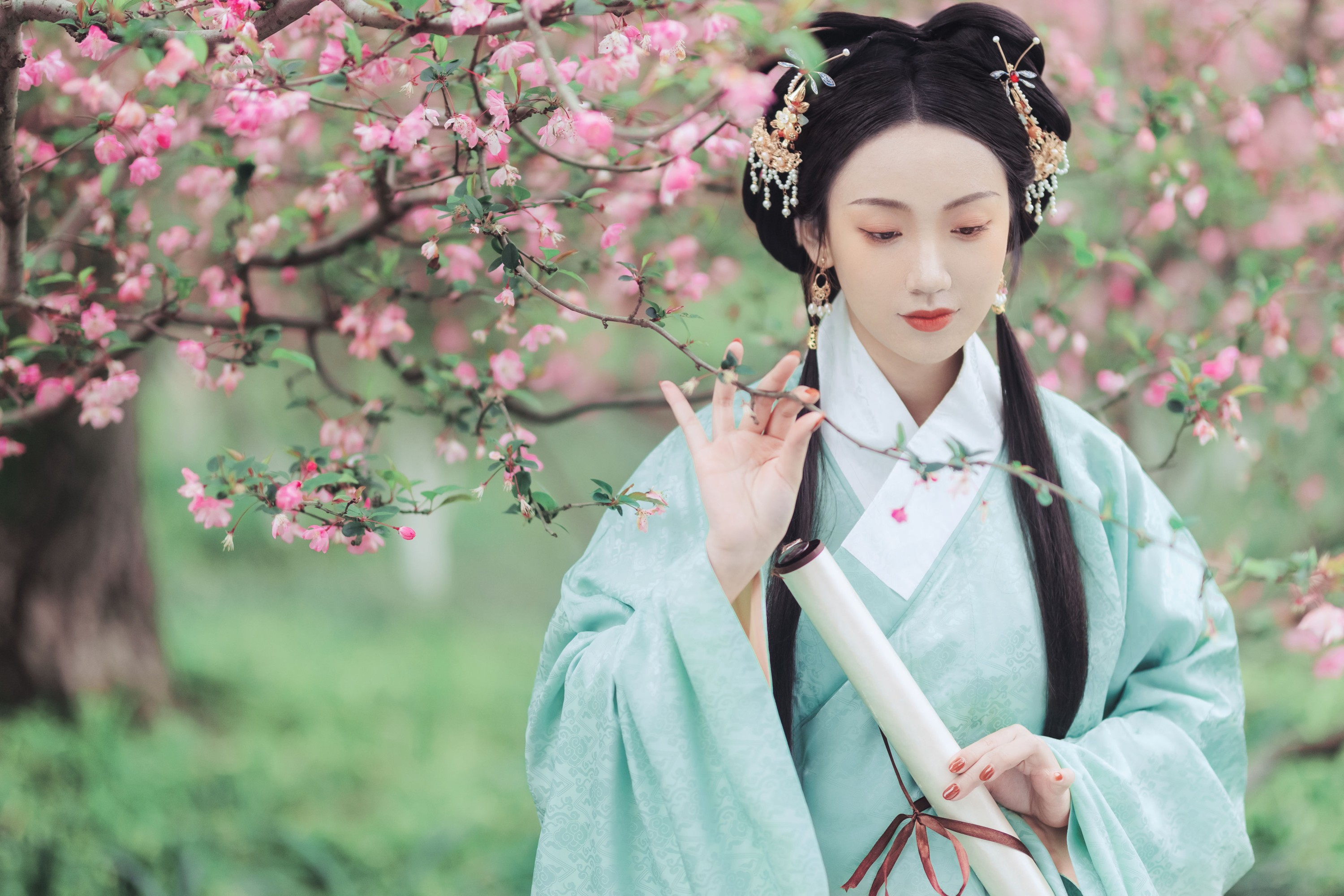 图片[5]-日鹅夜鹅想食烧鹅 – 《海棠依旧》[27P]-COS写真在线网