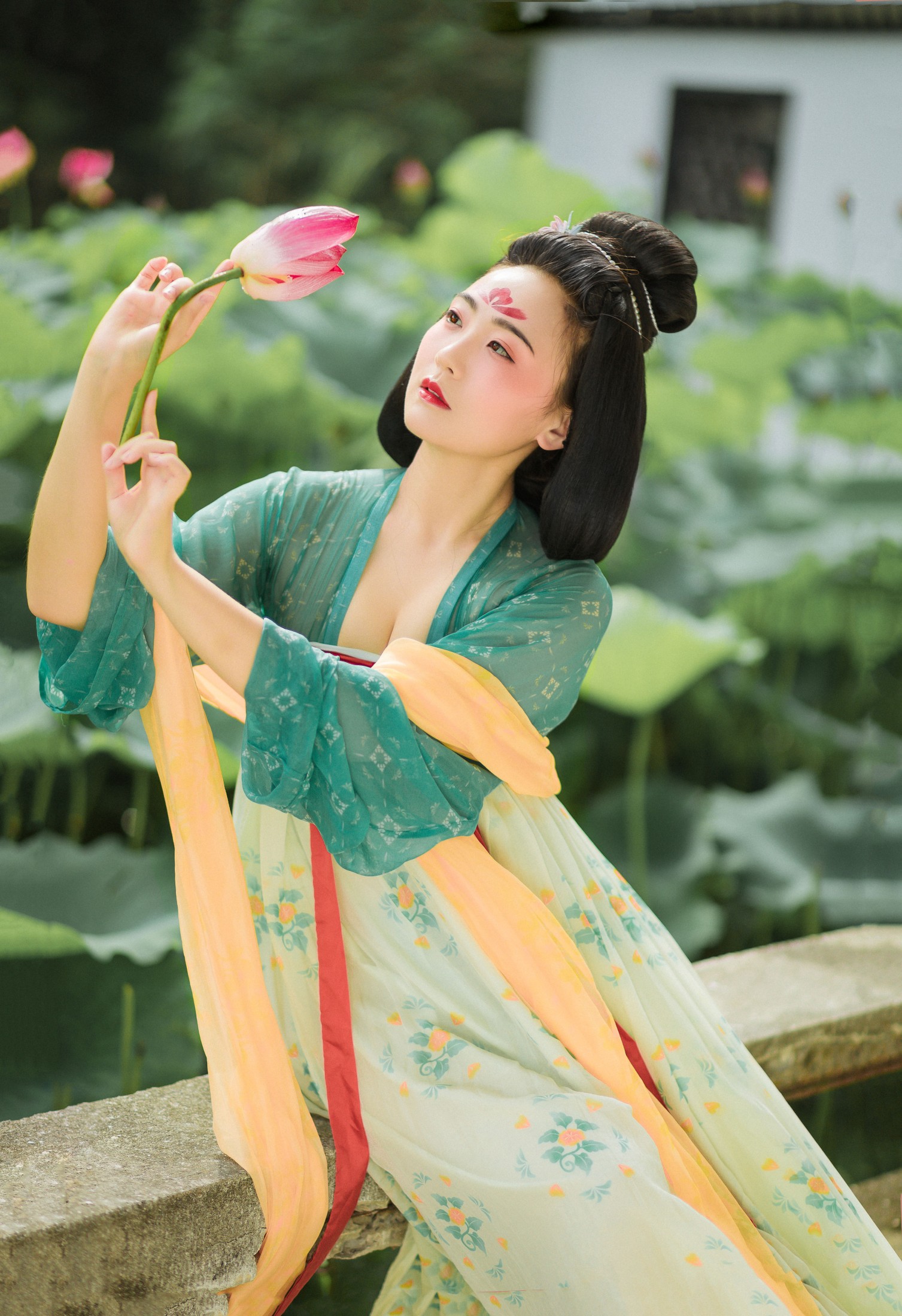 图片[3]-悦烨未央 – 《荷》[23P]-COS写真在线网