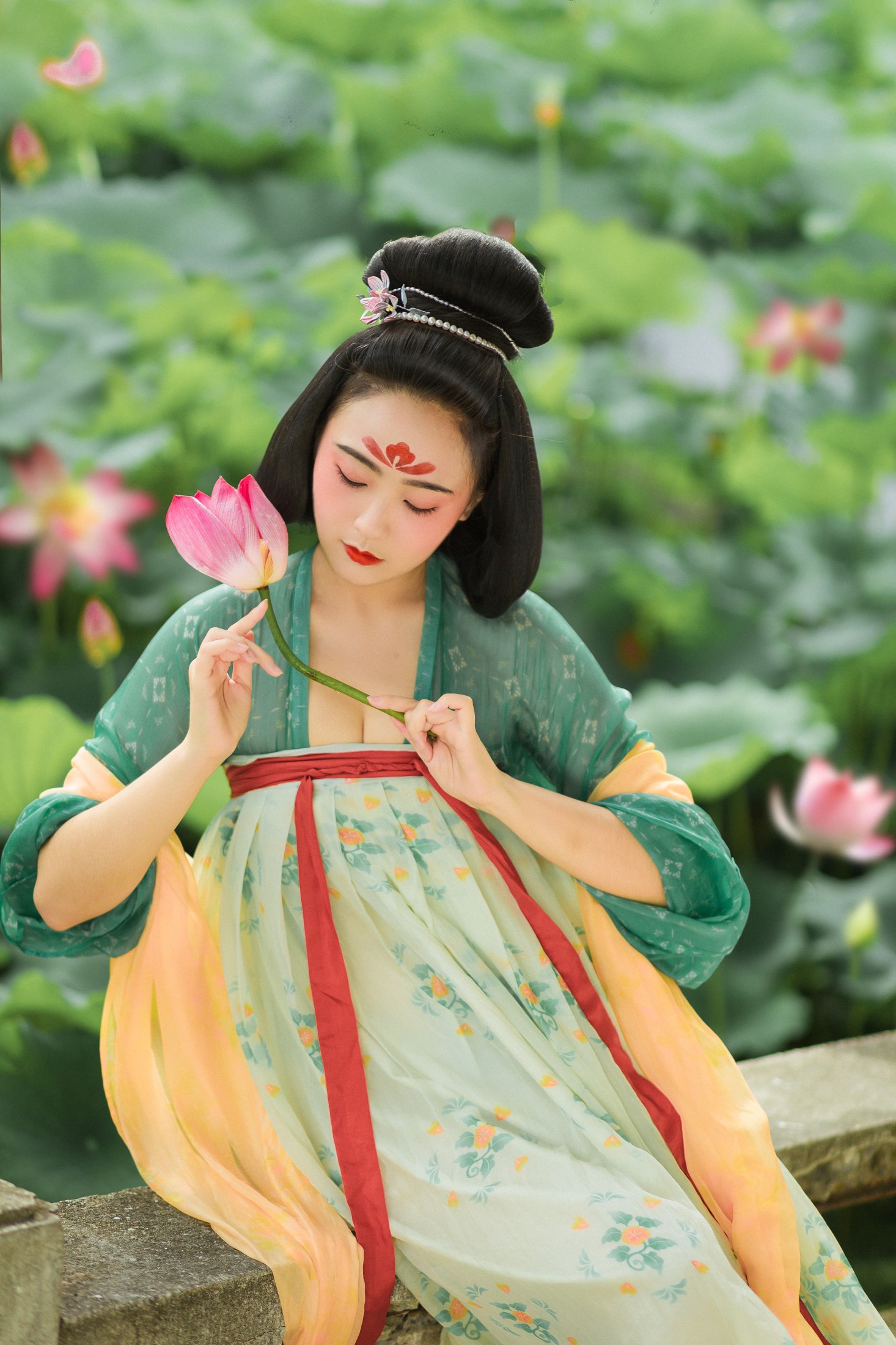 图片[5]-悦烨未央 – 《荷》[23P]-COS写真在线网