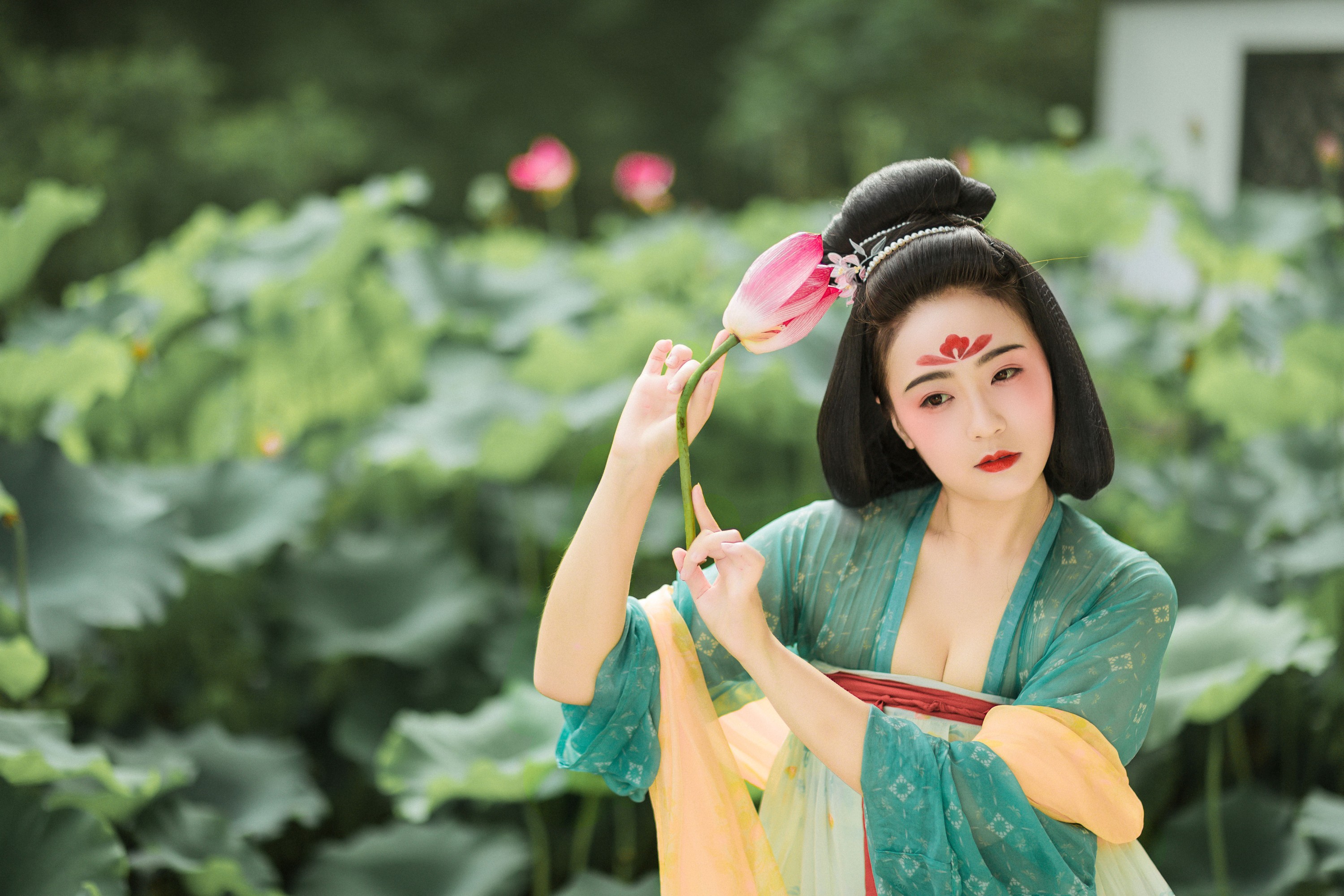 图片[4]-悦烨未央 – 《荷》[23P]-COS写真在线网