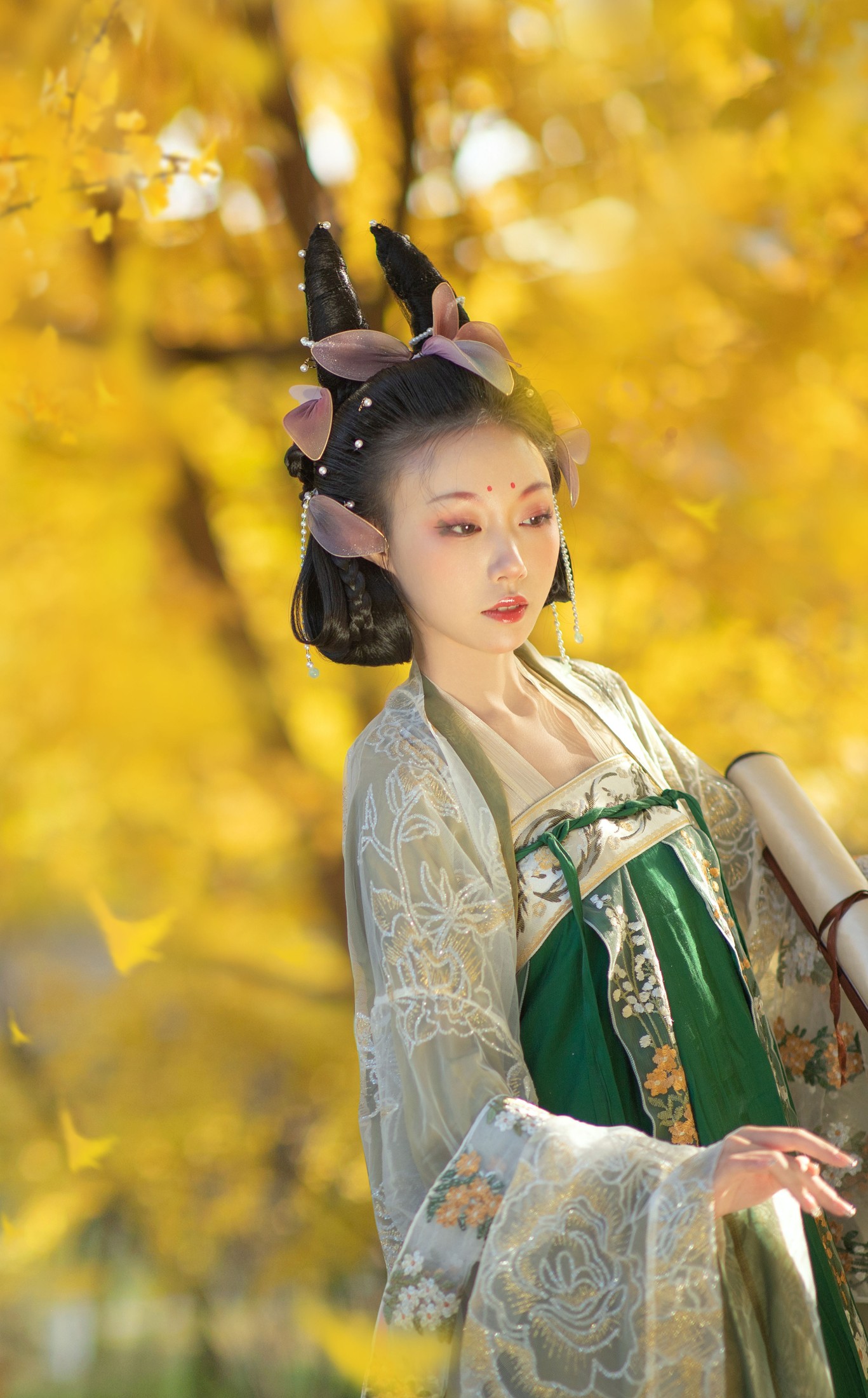 图片[3]-一只懒含含 – 《秋》[20P]-COS写真在线网
