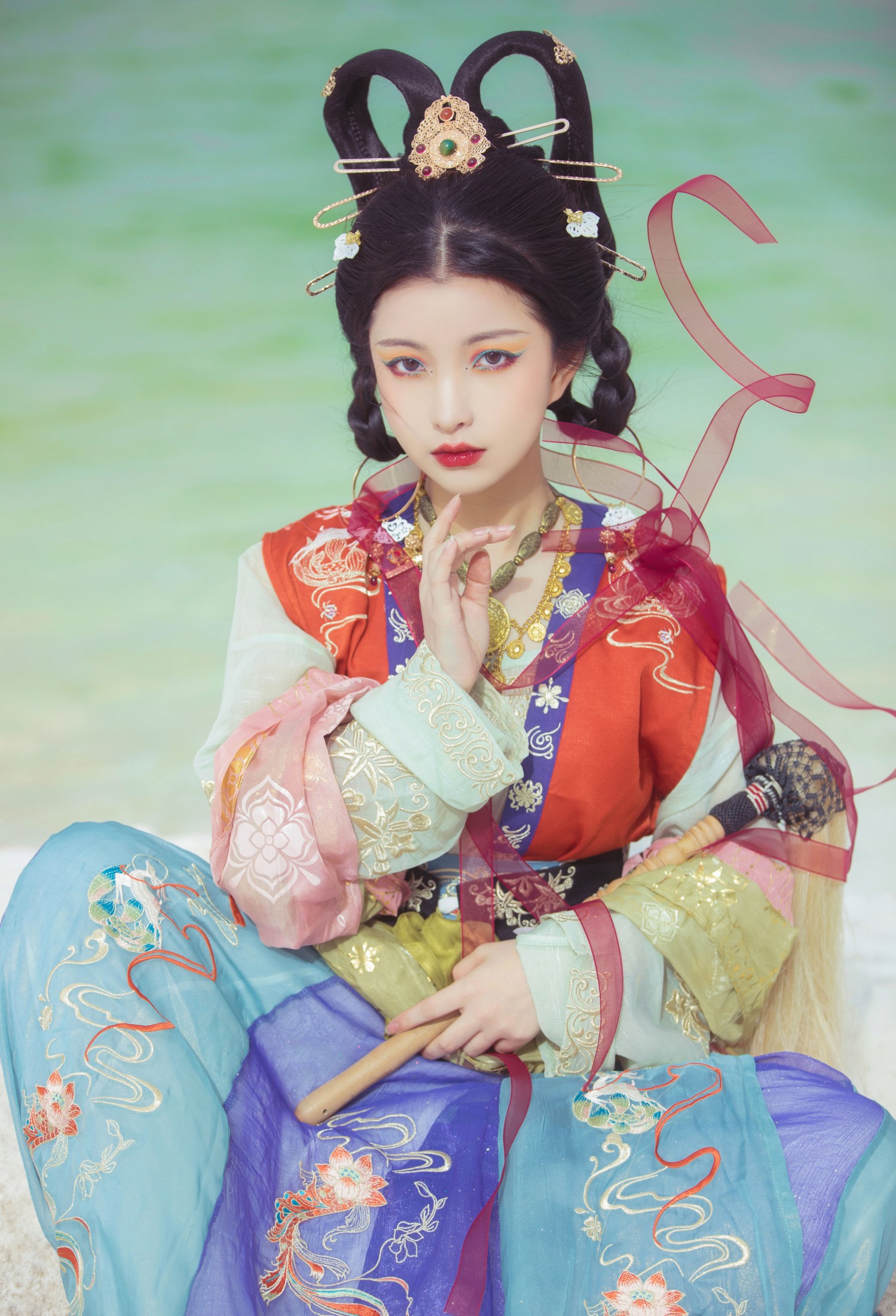 图片[3]-猪系少女日 – 《飞天》[18P]-COS写真在线网