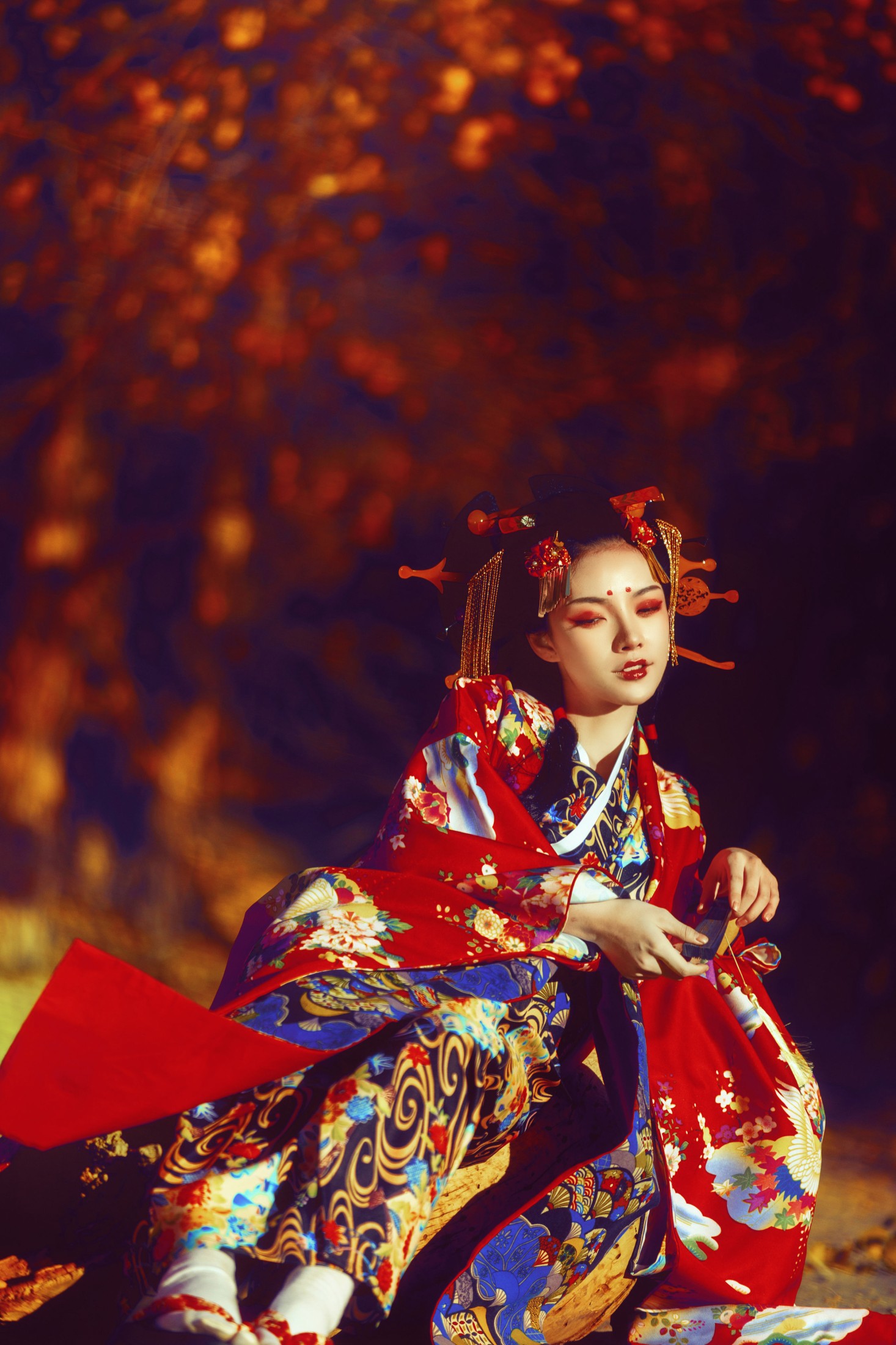 图片[3]-赵瑞洁EZ_ – 《恶女花魁》[20P]-COS写真在线网
