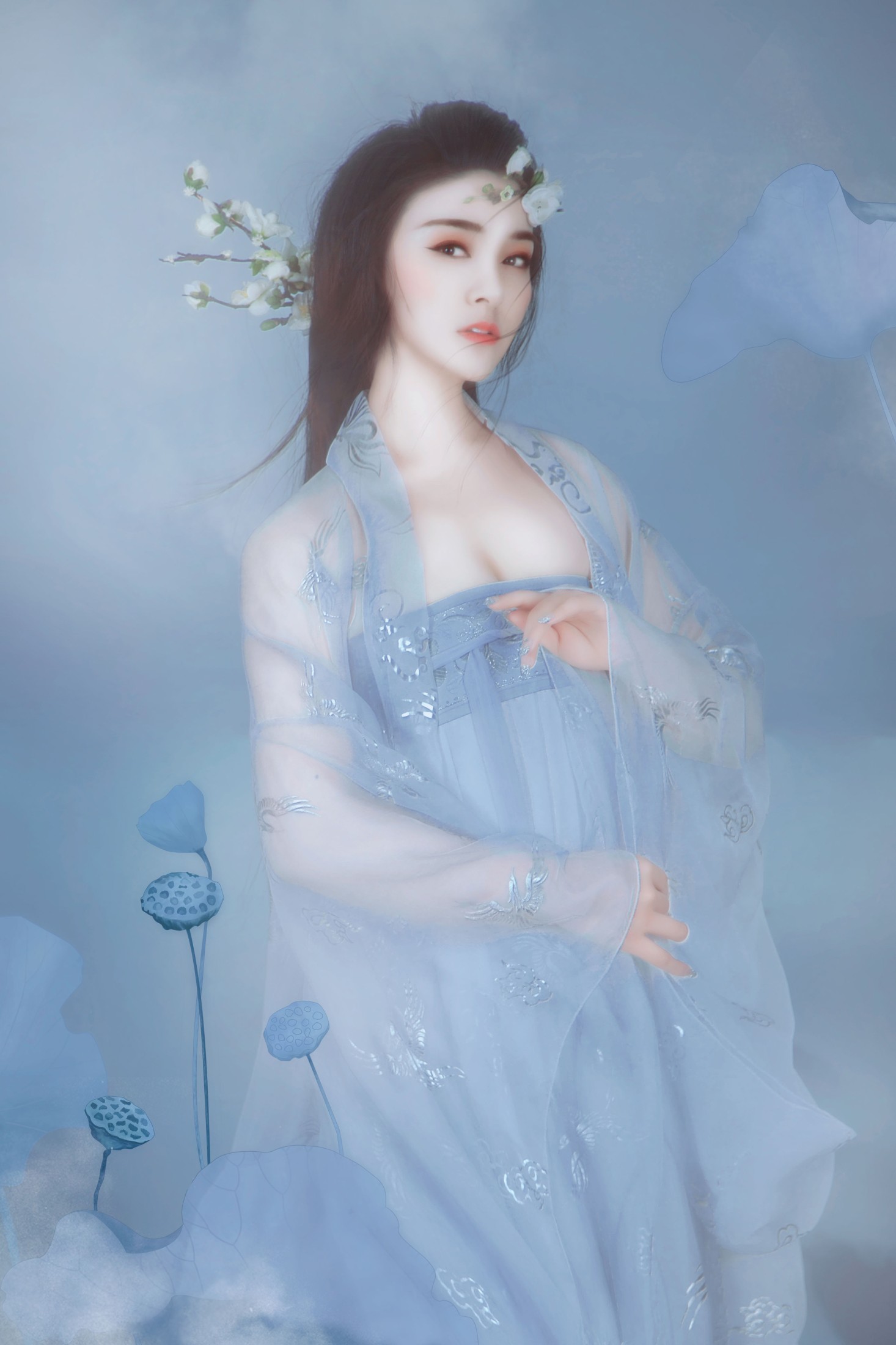 图片[4]-倩宝 – 《清冷涧》[22P]-COS写真在线网