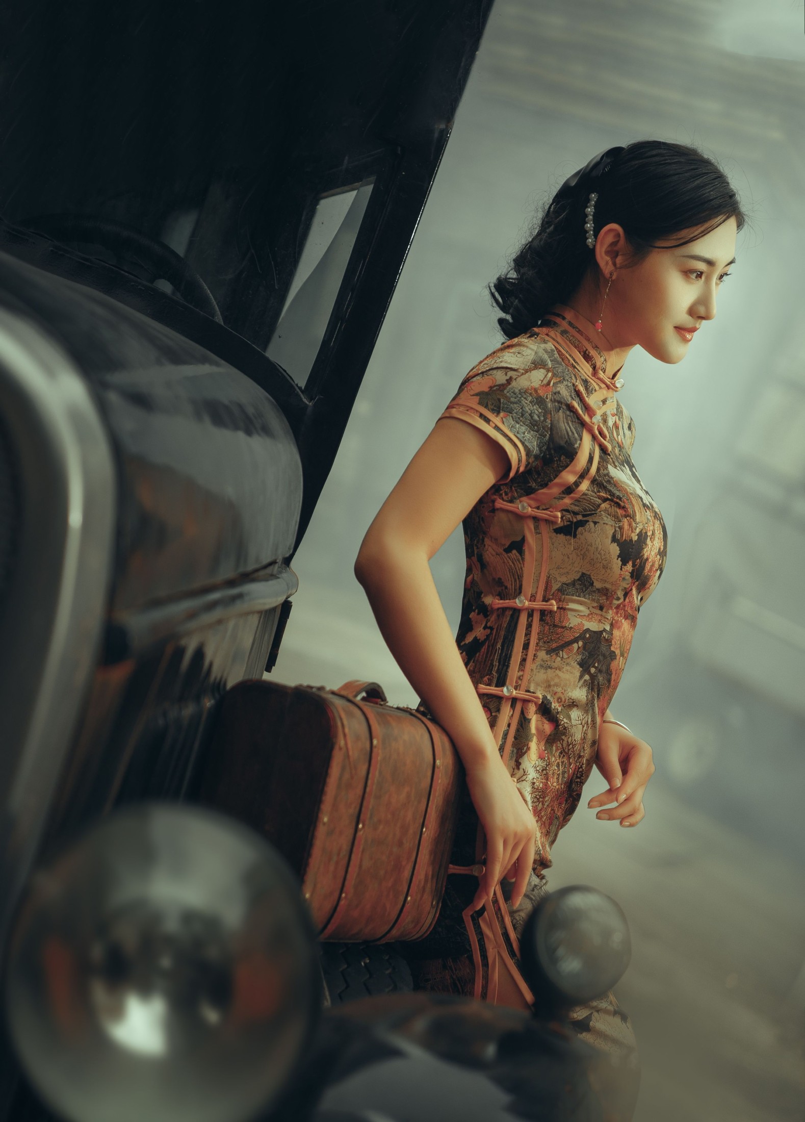 图片[4]-敏敏 狮子女王 刺猬 – 《旧上海》[25P]-COS写真在线网