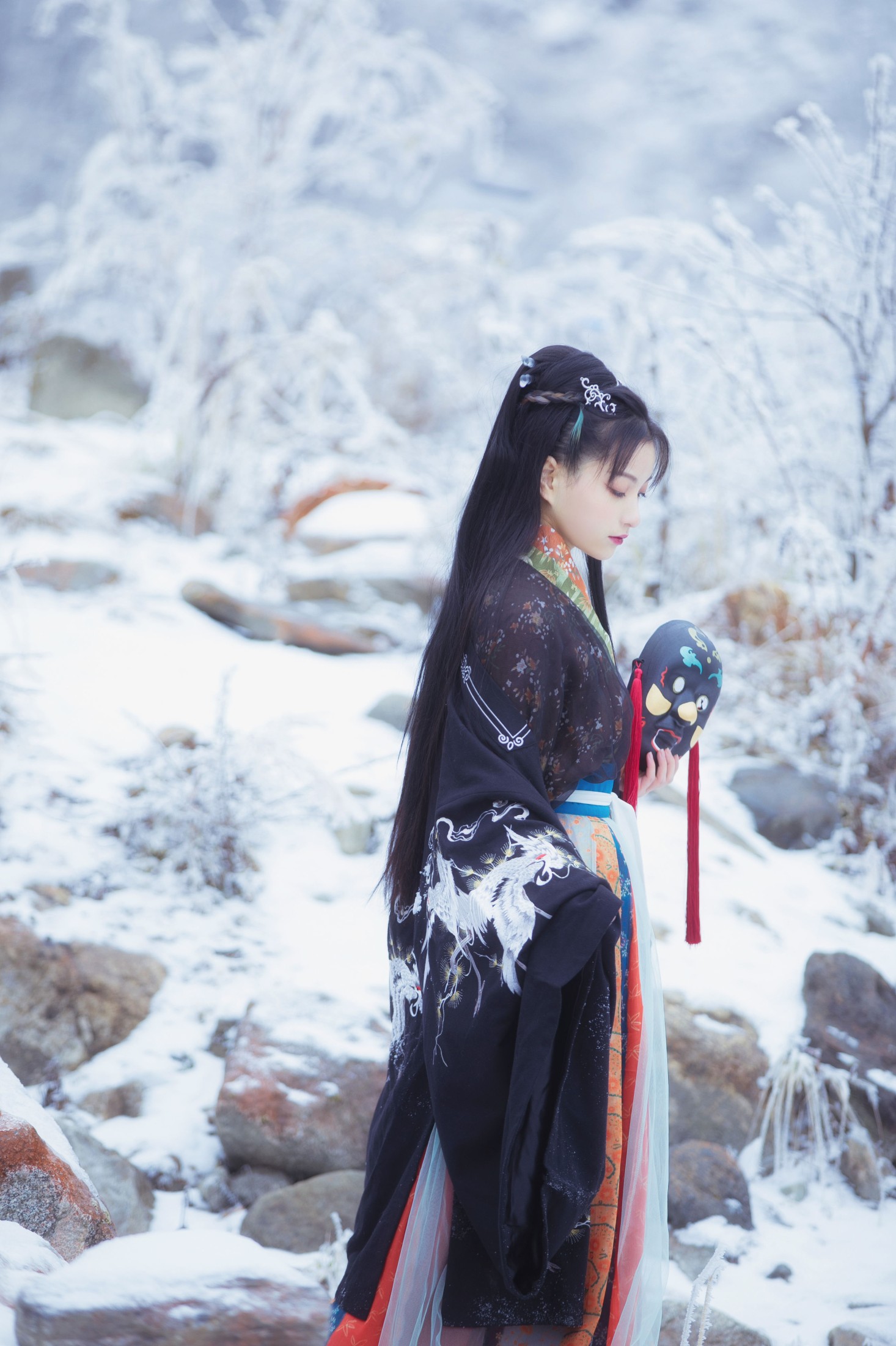 图片[4]-猪系少女日 – 《海螺沟》[18P]-COS写真在线网