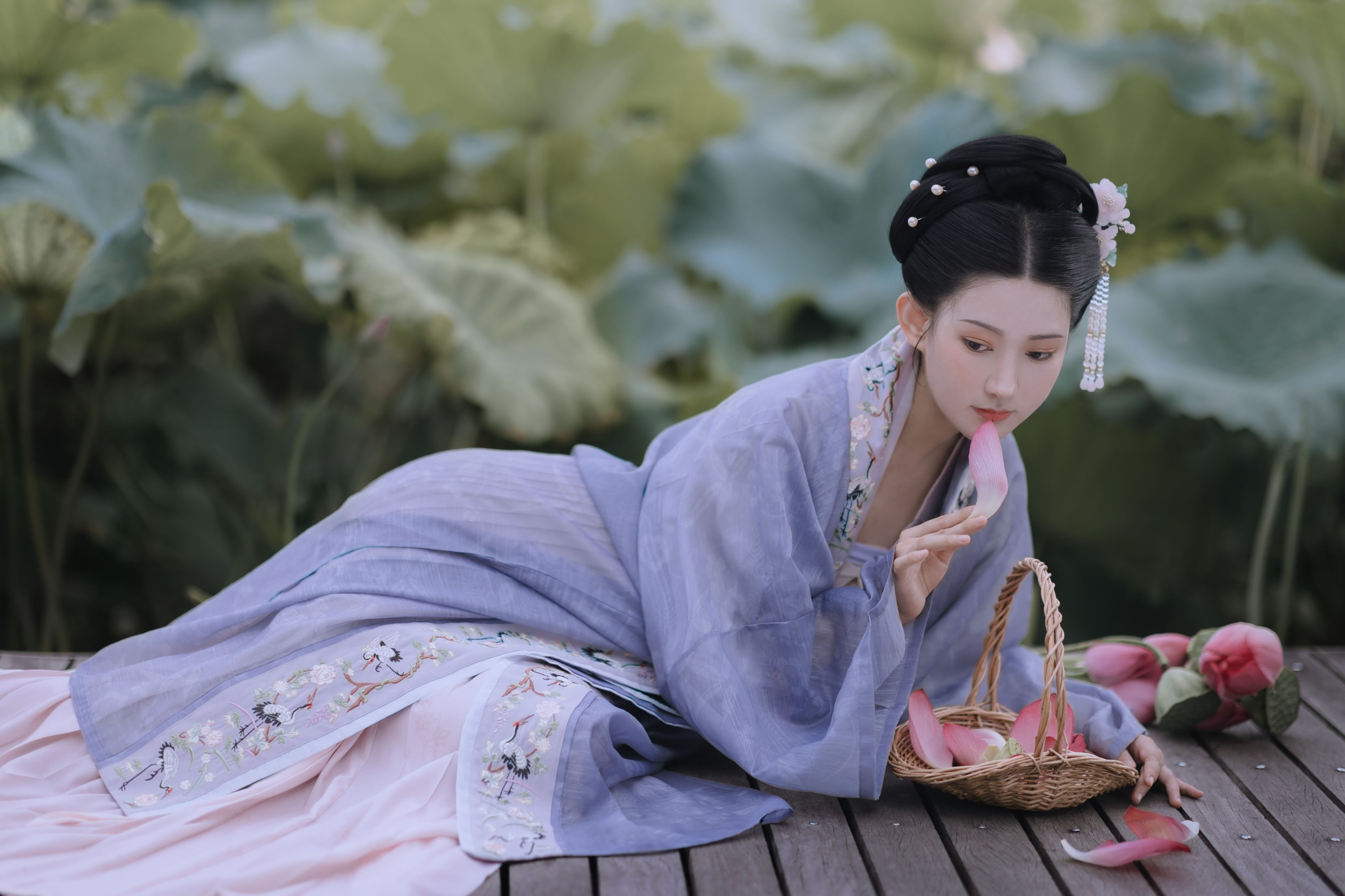 图片[4]-饼饼 – 《采莲女》[27P]-COS写真在线网