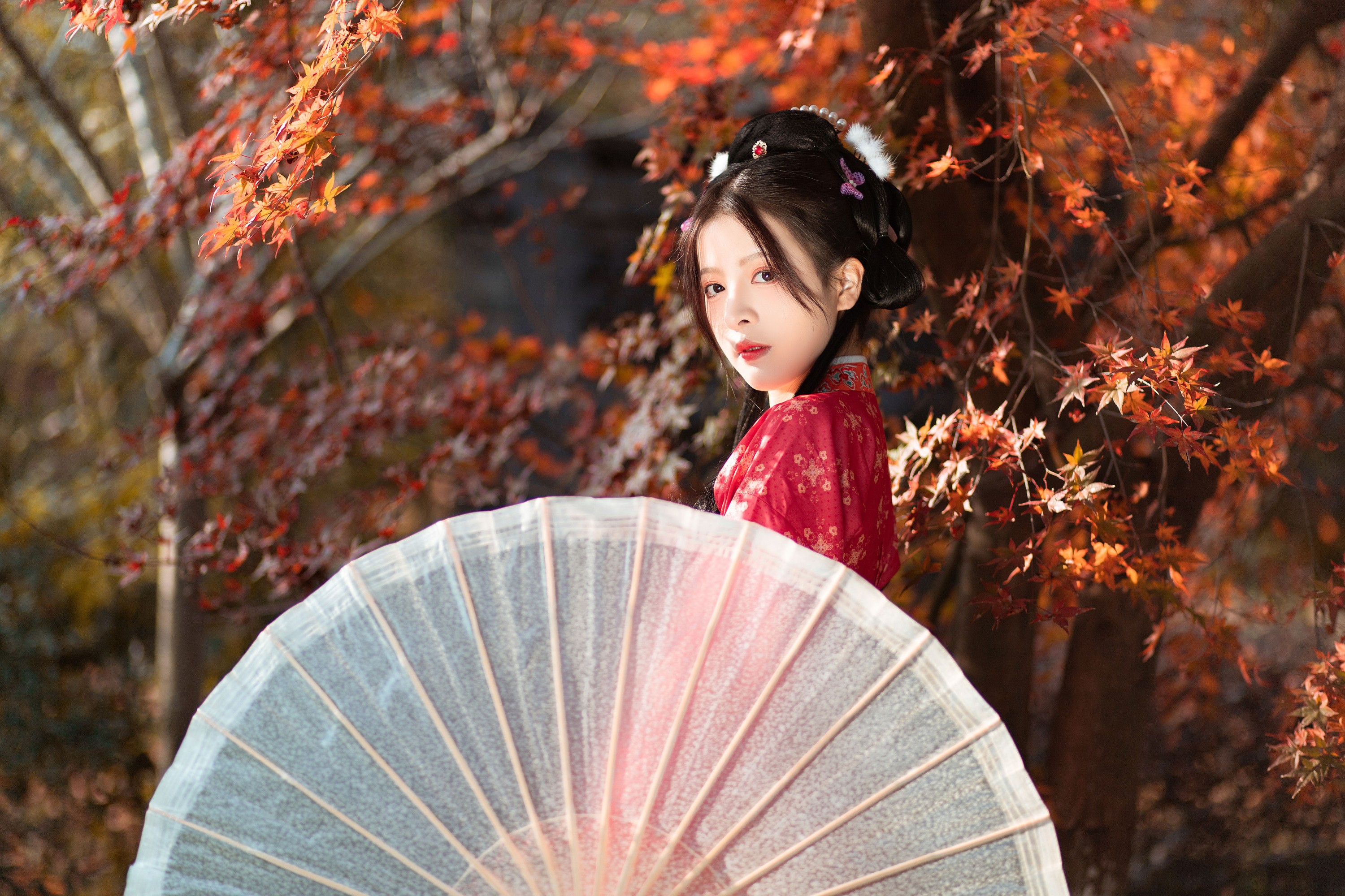 图片[6]-暴走柚子 – 《枫林晚》[32P]-COS写真在线网