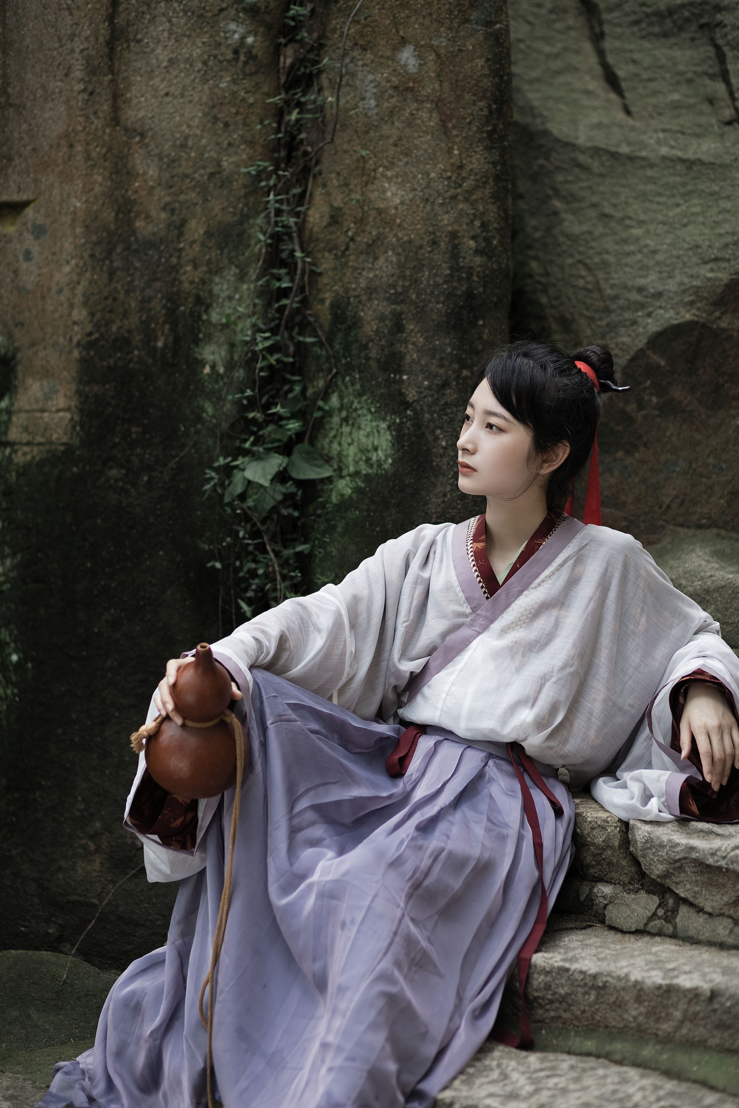 图片[4]-五月的三花猫 – 《叶底藏花一度，梦里踏雪几回》[23P]-COS写真在线网