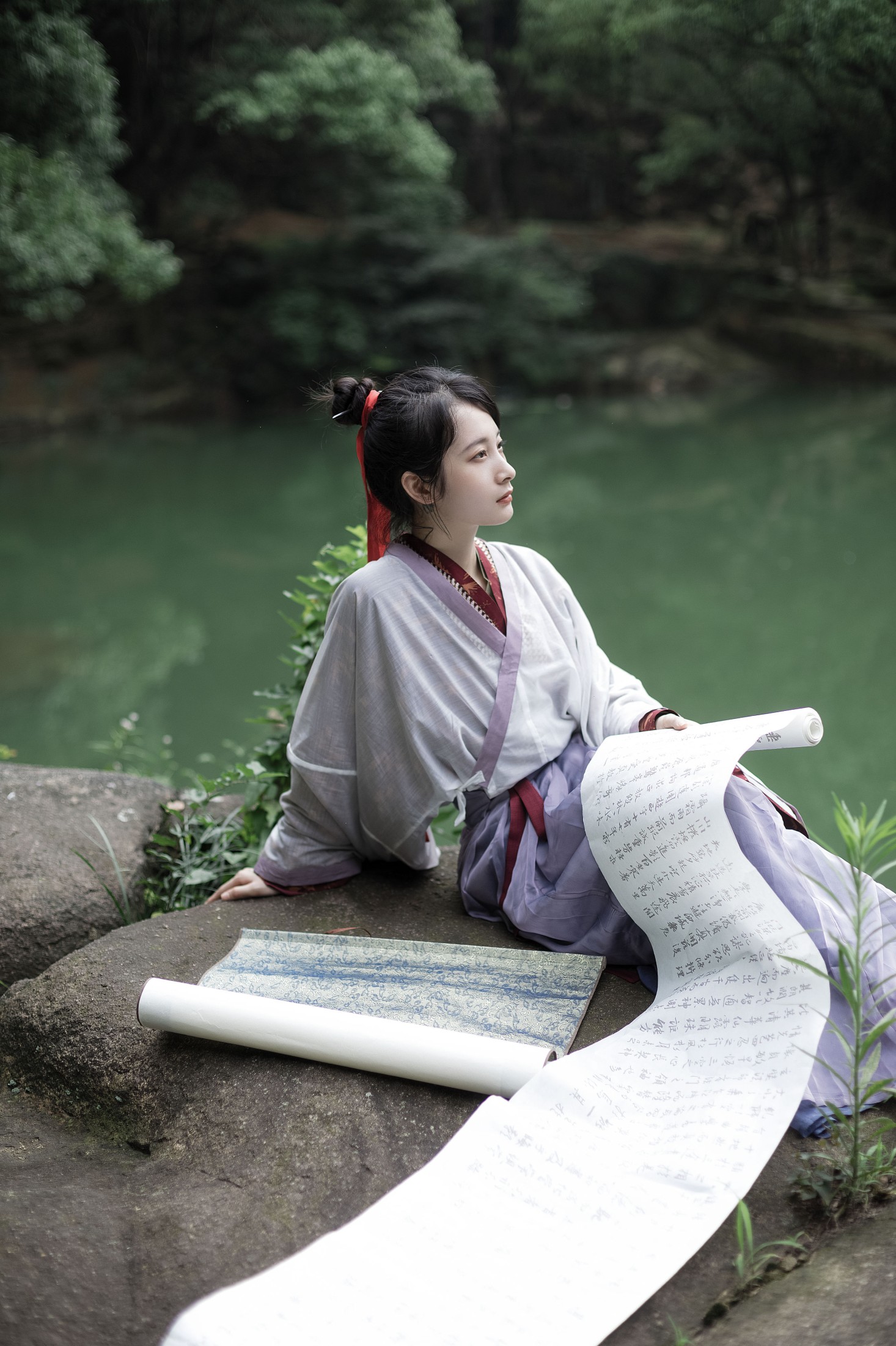 图片[3]-五月的三花猫 – 《叶底藏花一度，梦里踏雪几回》[23P]-COS写真在线网