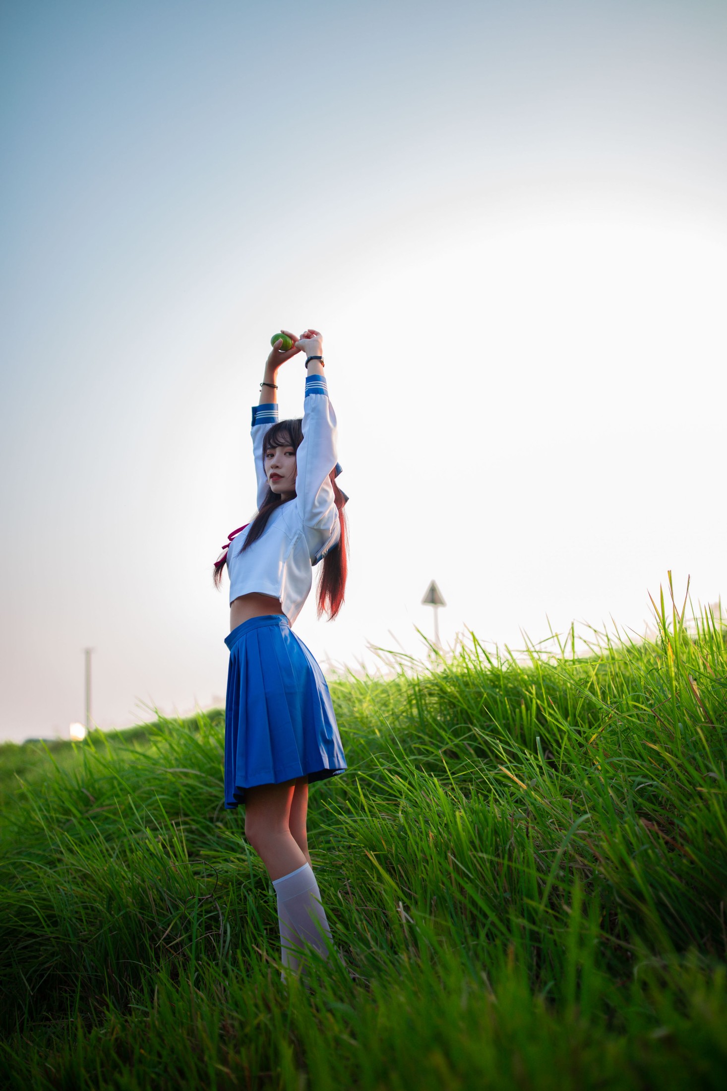 图片[3]-一只橙子 – 《JK少女》[48P]-COS写真在线网