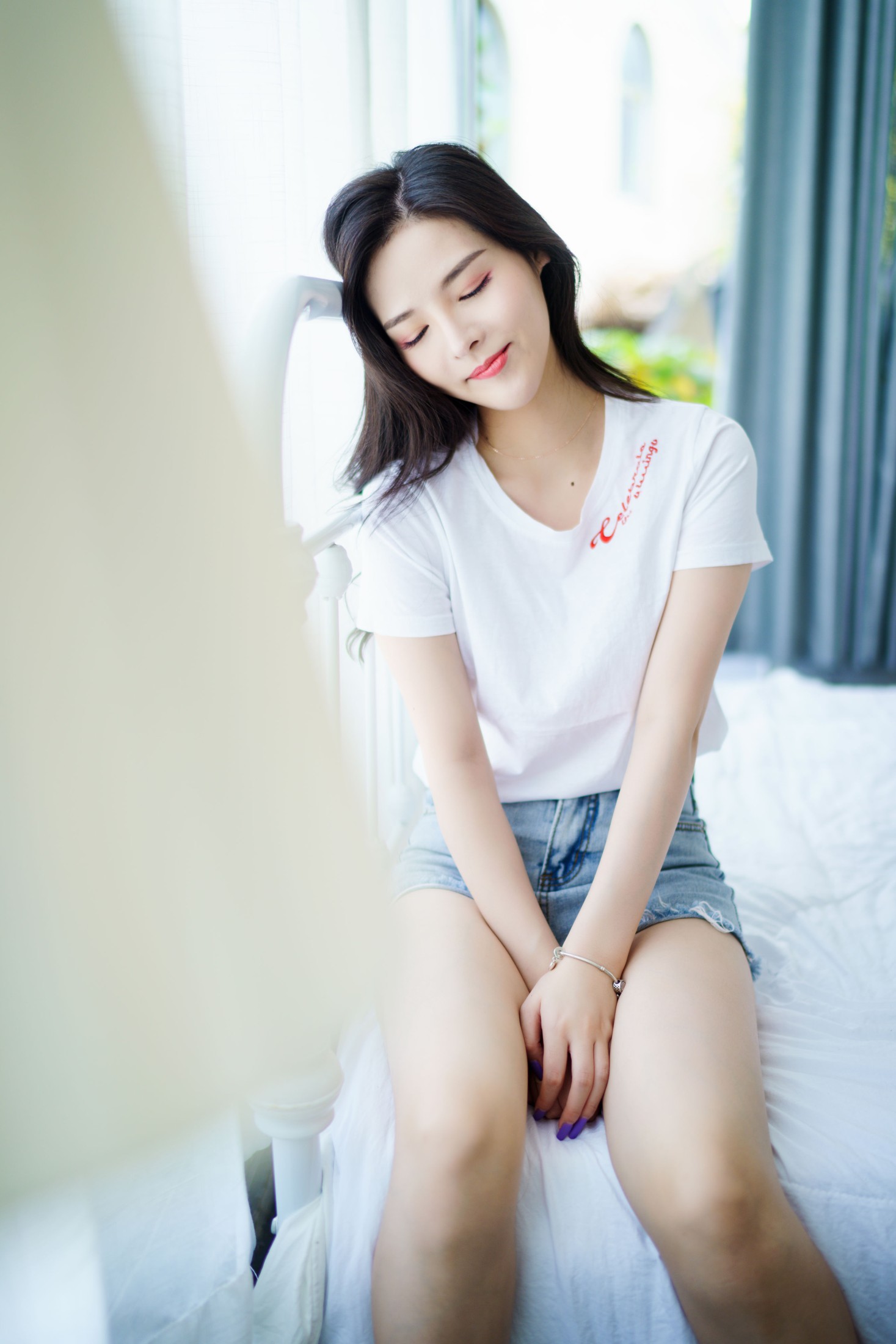 图片[5]-小容 – 《大长腿女孩的私房照》[30P]-COS写真在线网