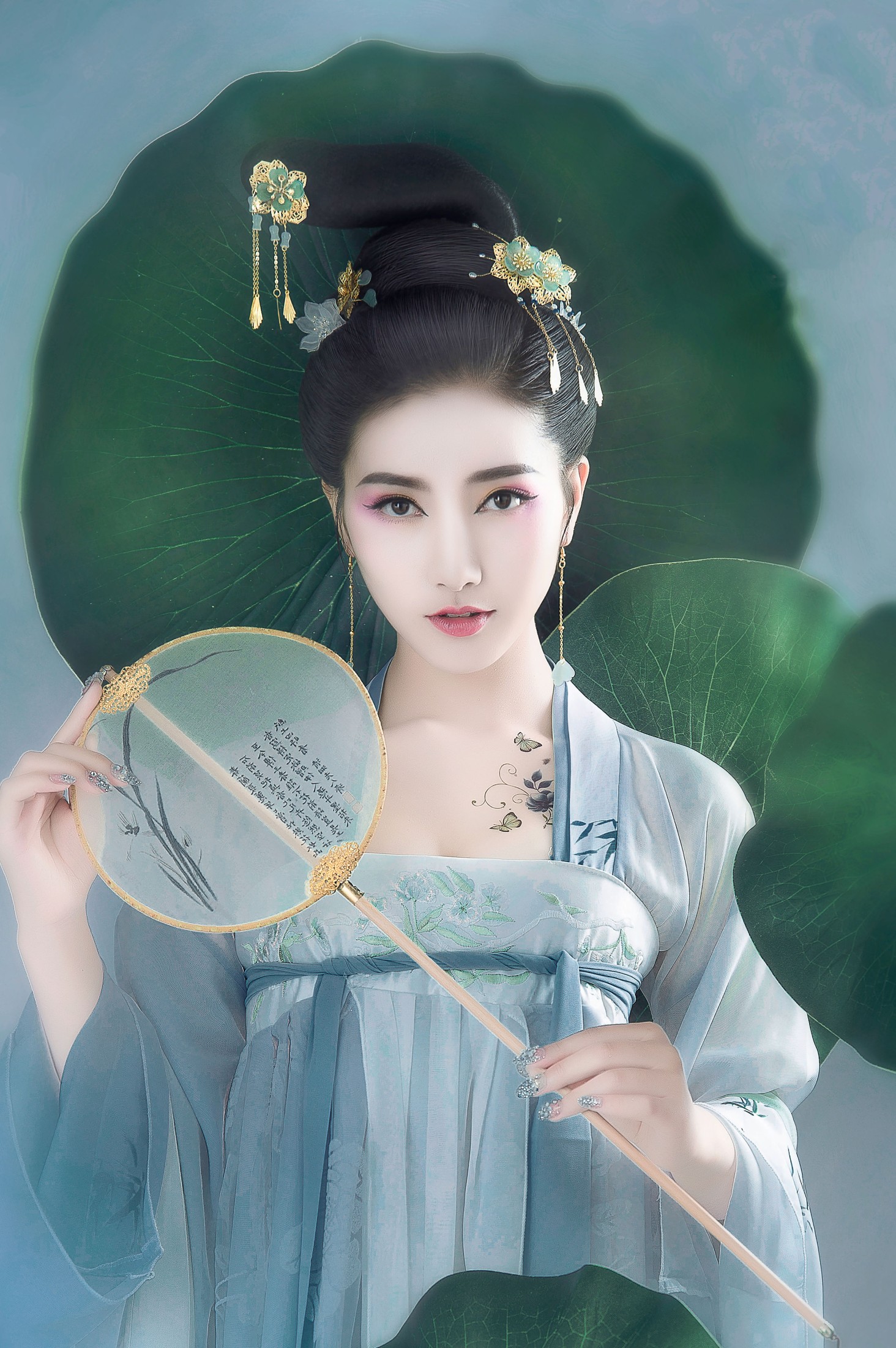 图片[4]-唯宝 – 《咏莲》[22P]-COS写真在线网