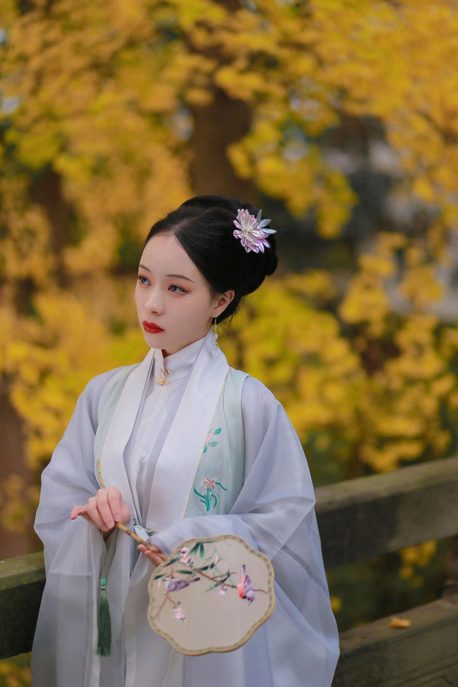 图片[5]-花泽阮阮 – 《银杏歌》[35P]-COS写真在线网