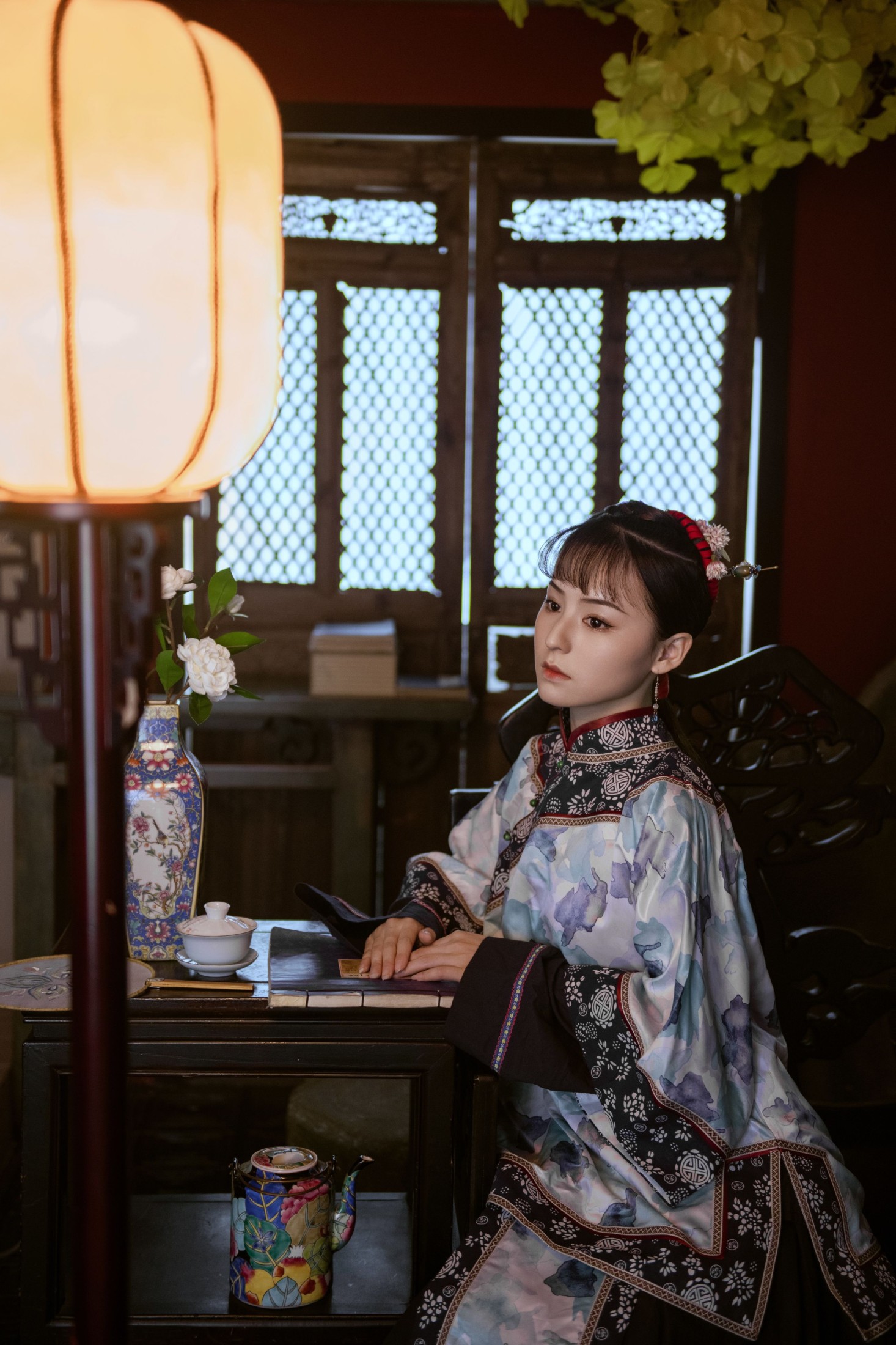 图片[5]-曼曼 – 《静女歌》[22P]-COS写真在线网