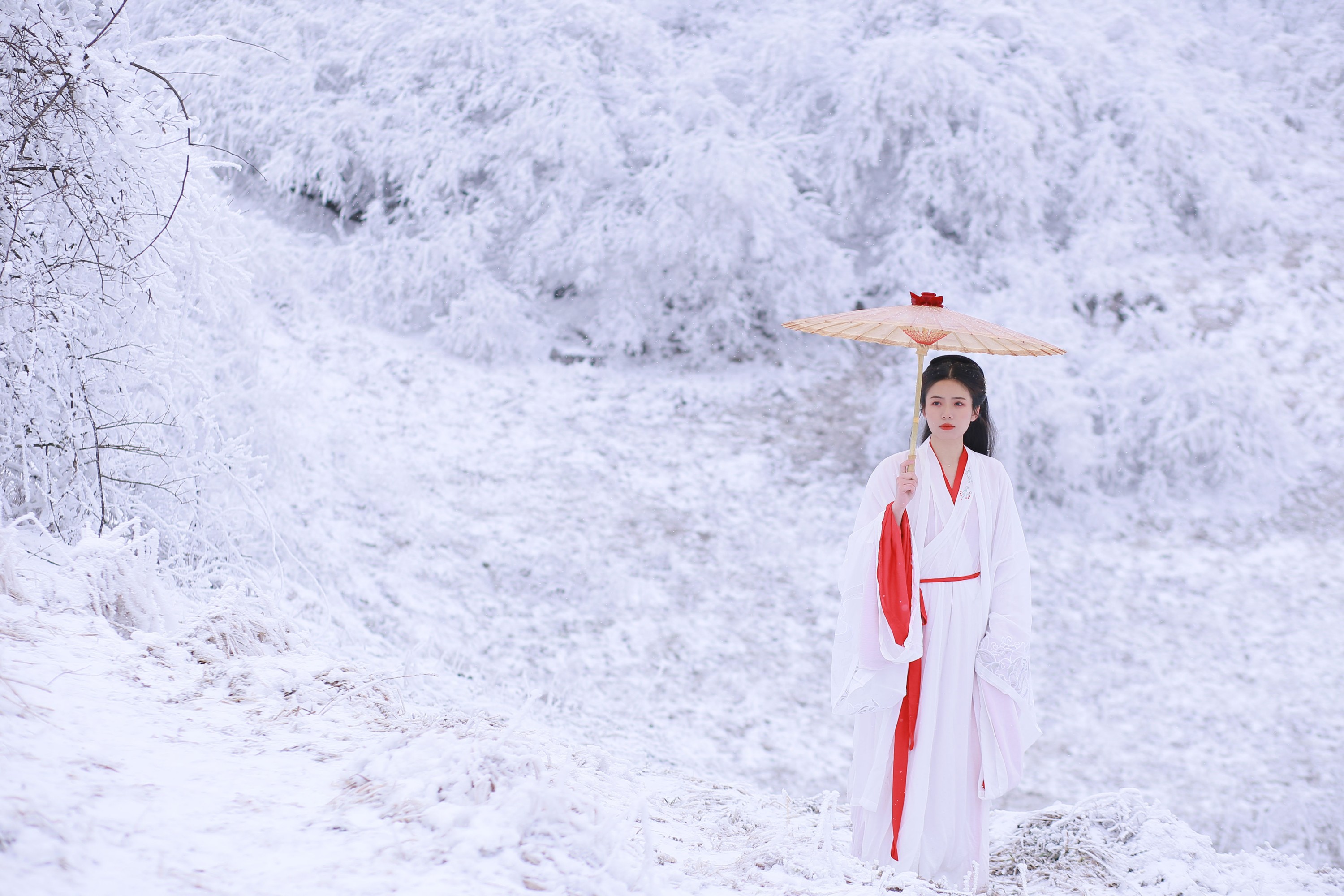 图片[4]-沂越 – 《山中雪后》[34P]-COS写真在线网