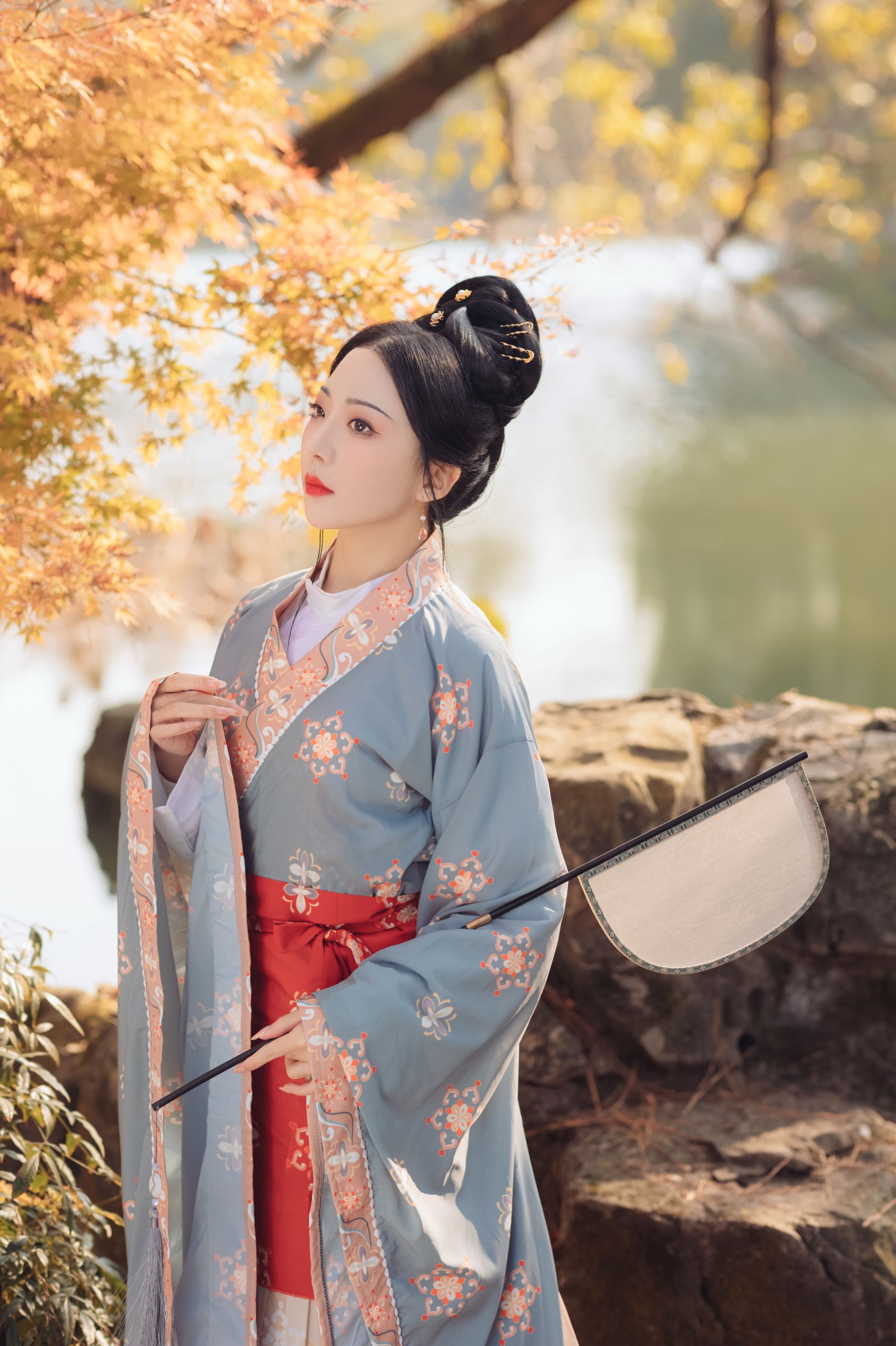 是真的南渊 – 《踏枫行》[30P] - 秀人网免费无水印在线套图写真