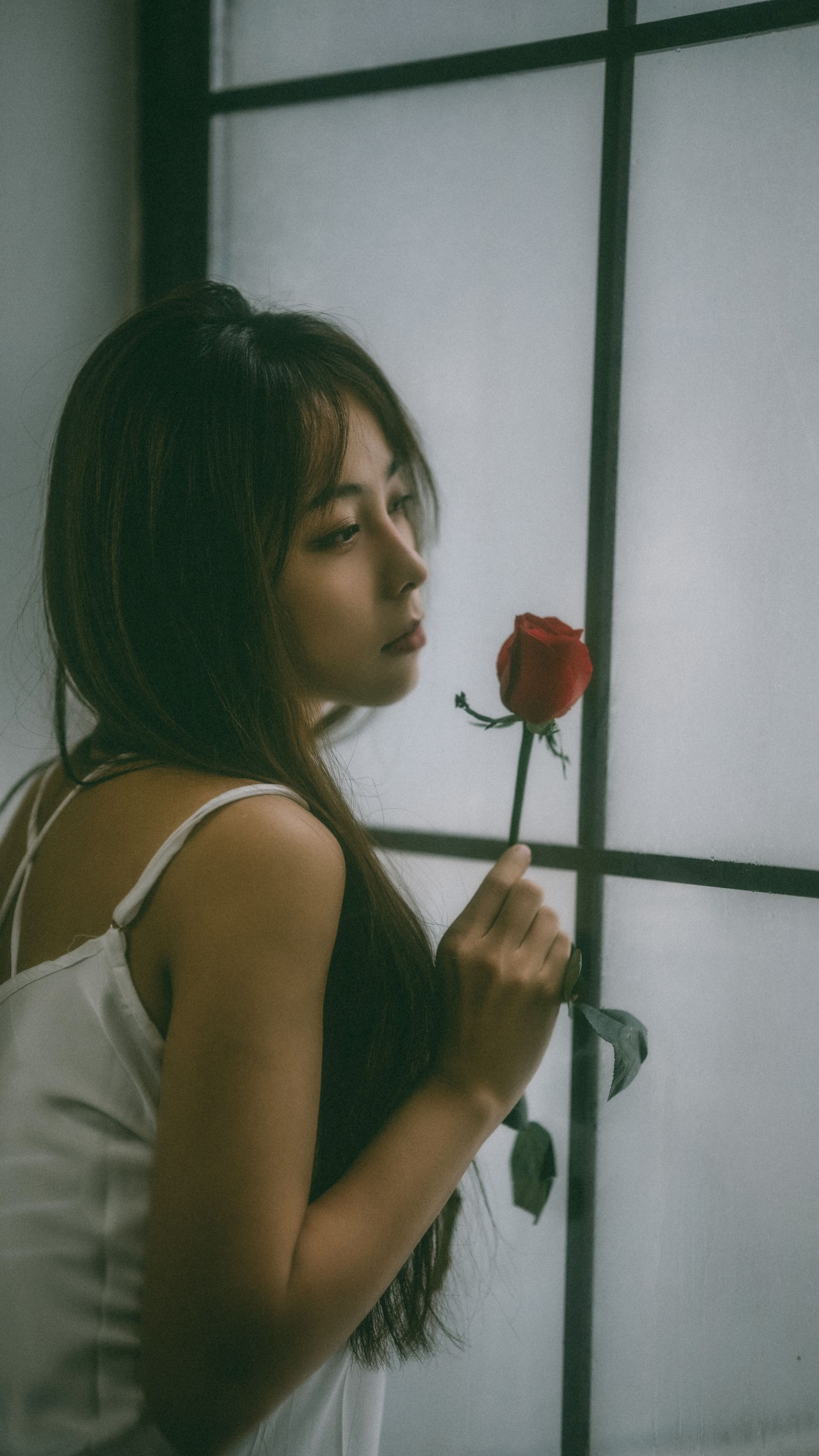图片[3]-小浦 – 《白色睡衣》[34P]-COS写真在线网