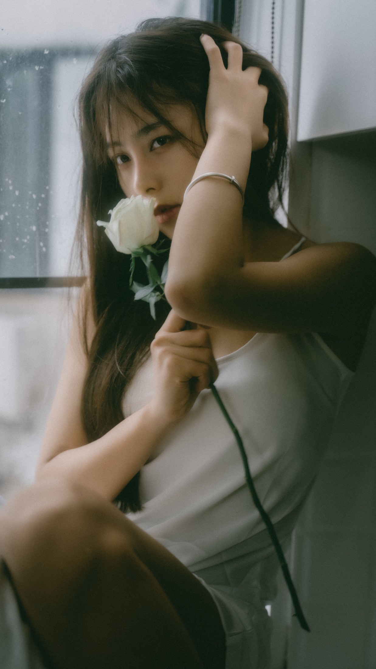 图片[5]-小浦 – 《白色睡衣》[34P]-COS写真在线网
