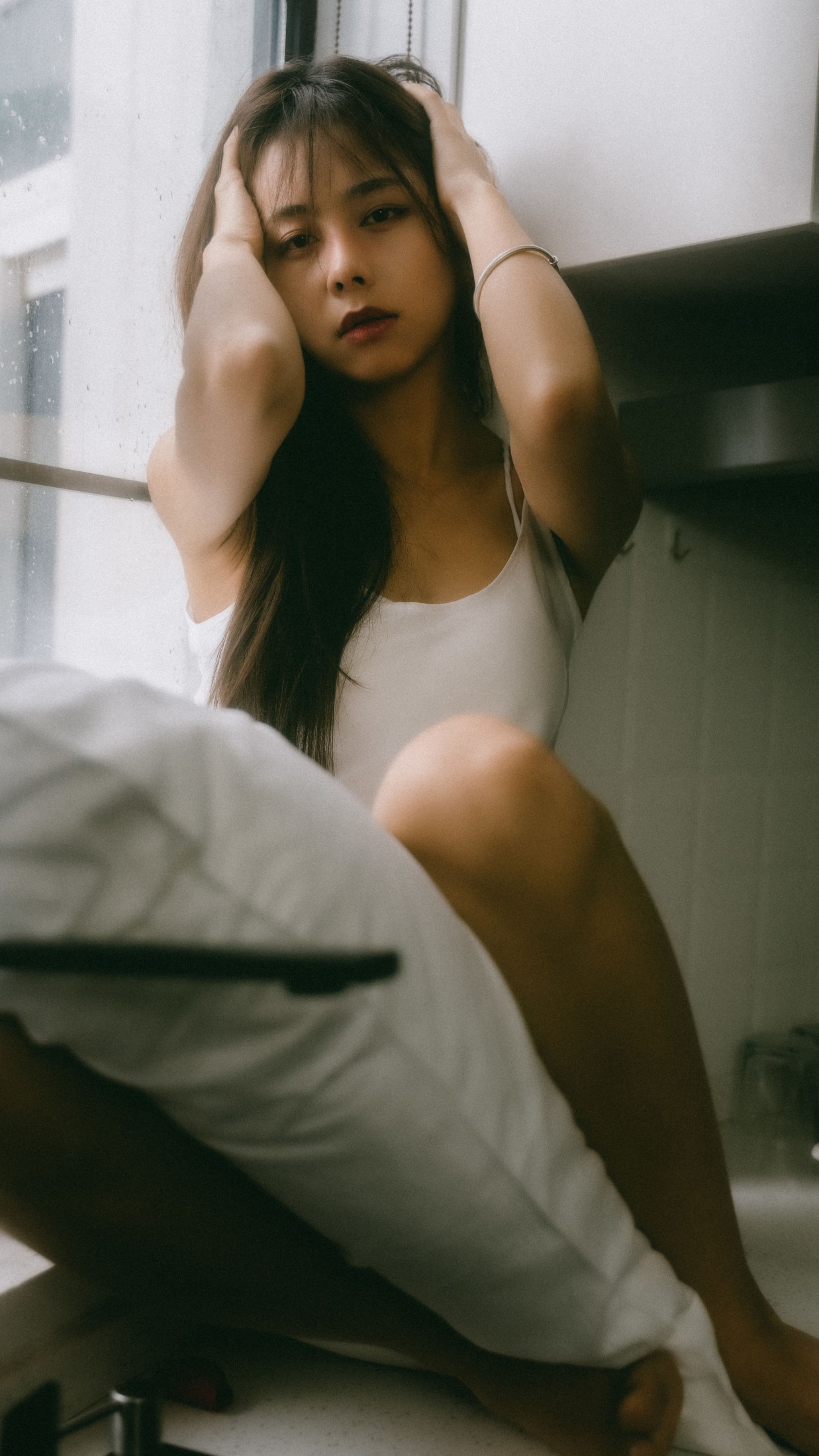 图片[4]-小浦 – 《白色睡衣》[34P]-COS写真在线网