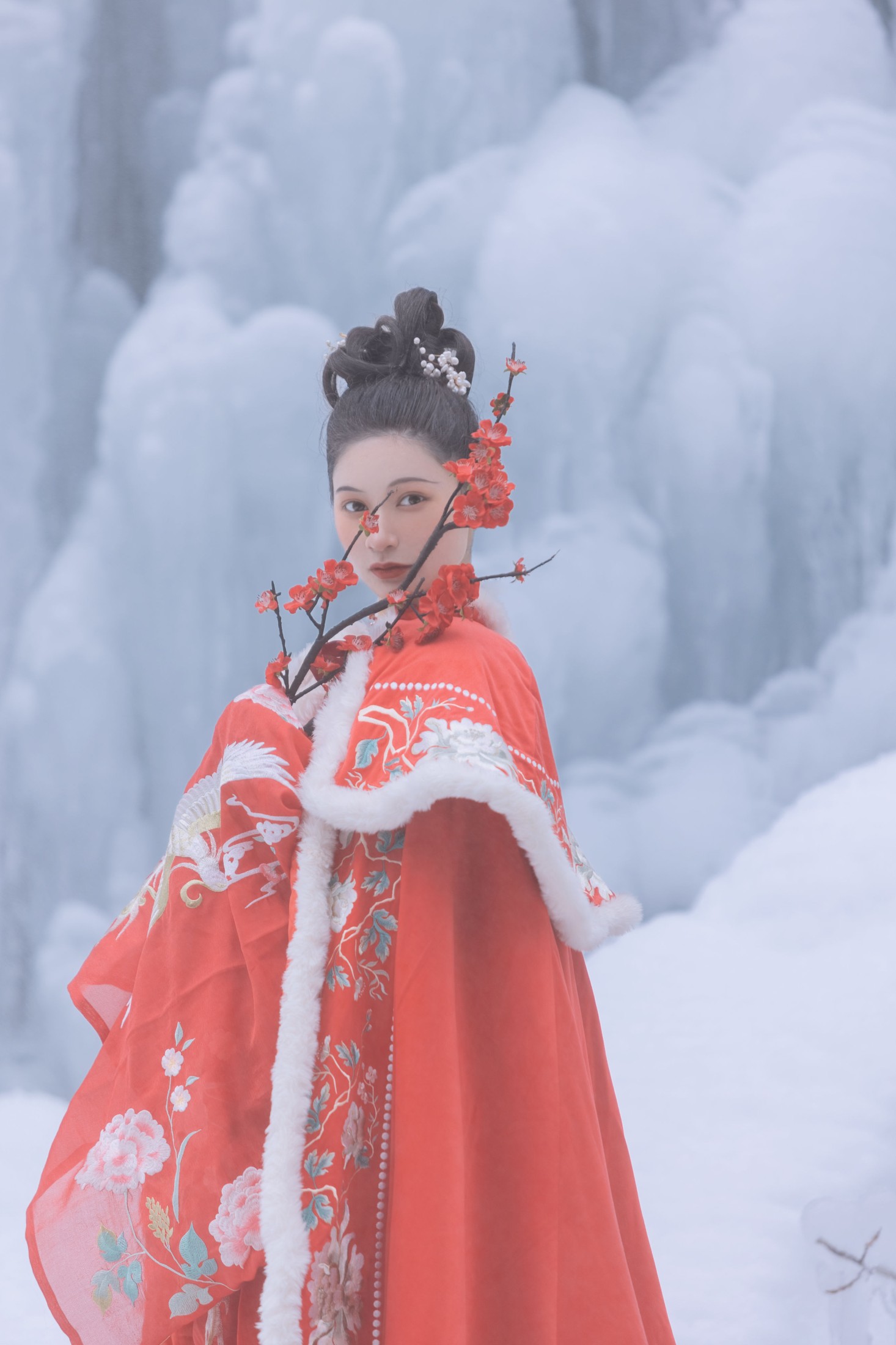 图片[3]-稀饭饭_禹莘 – 《苍山暮雪》[32P]-COS写真在线网