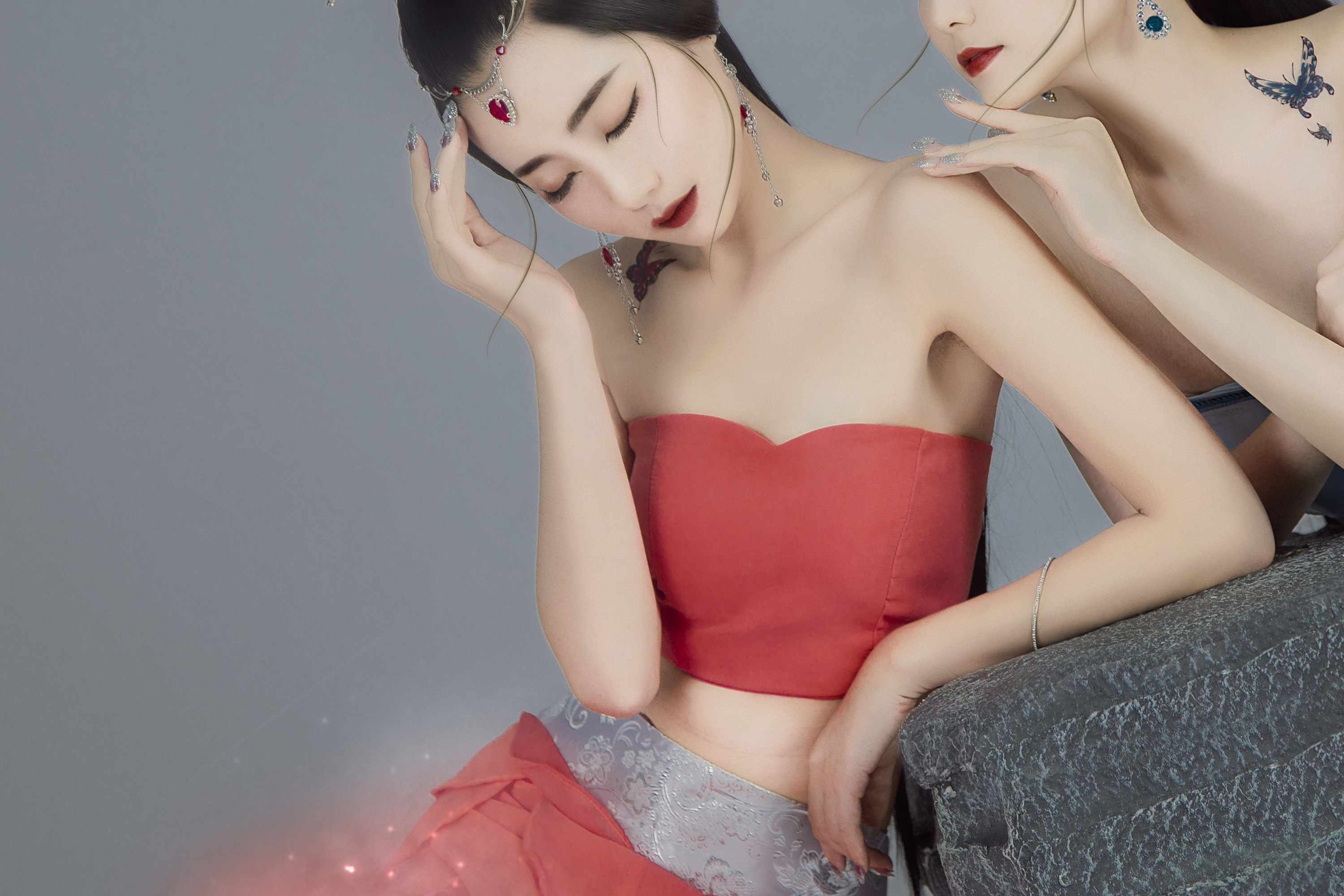 图片[3]-娜宝 姜宝 – 《鲛鳞赋》[22P]-COS写真在线网