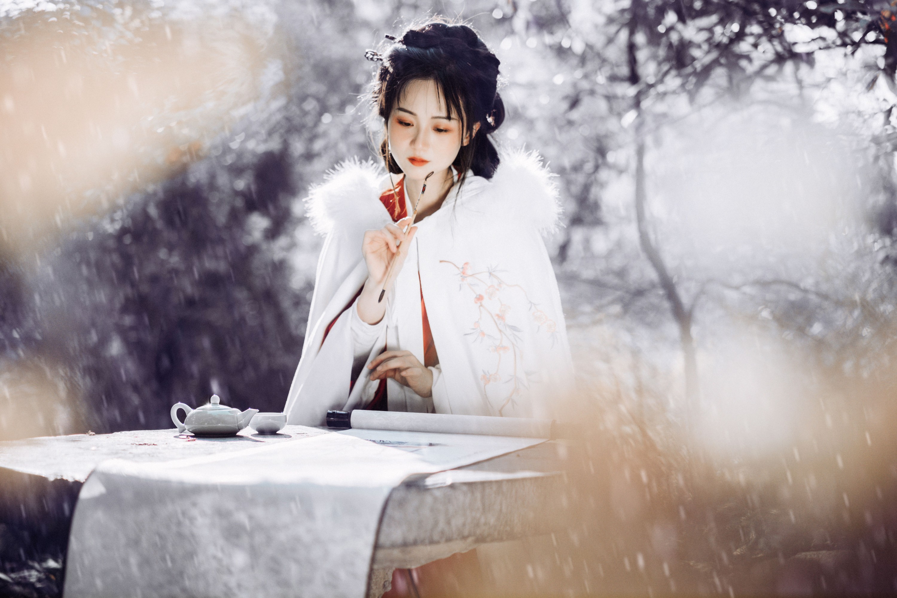 图片[3]-嬛嬛 – 《暮雪》[21P]-COS写真在线网