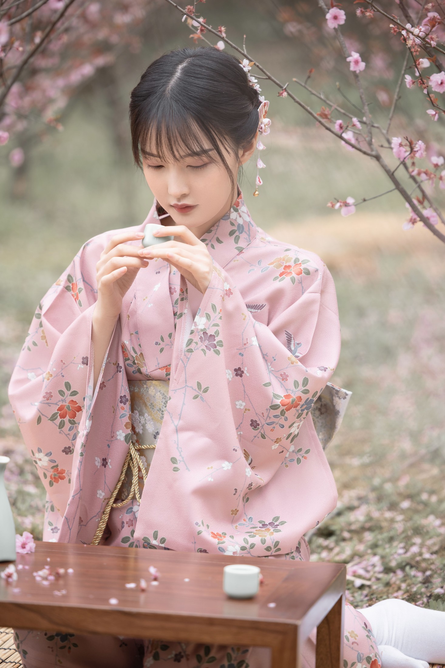图片[3]-一一 – 《桃花和服》[29P]-COS写真在线网
