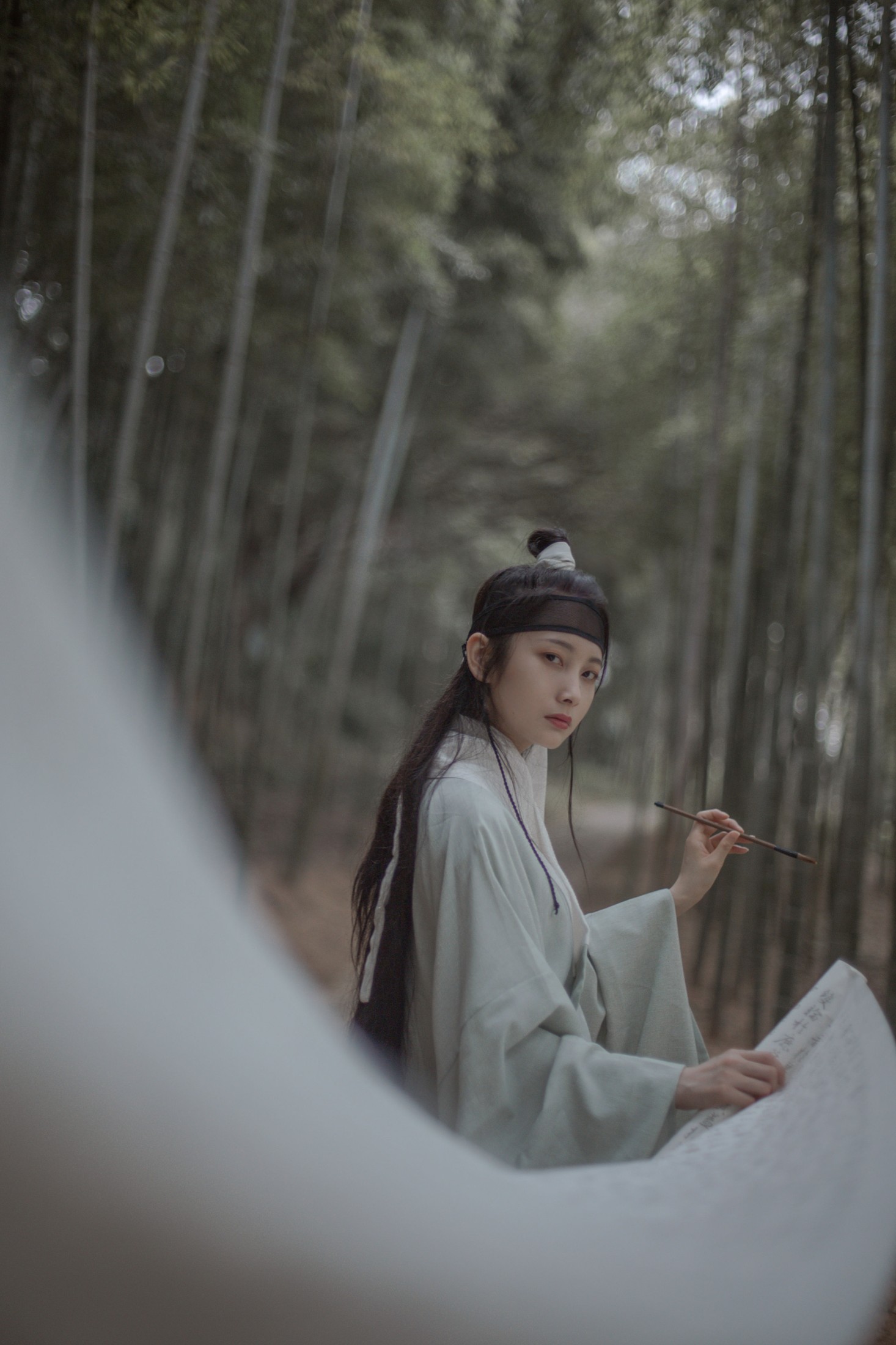图片[5]-五月的三花猫 – 《空山松子落，幽人应未眠》[28P]-COS写真在线网