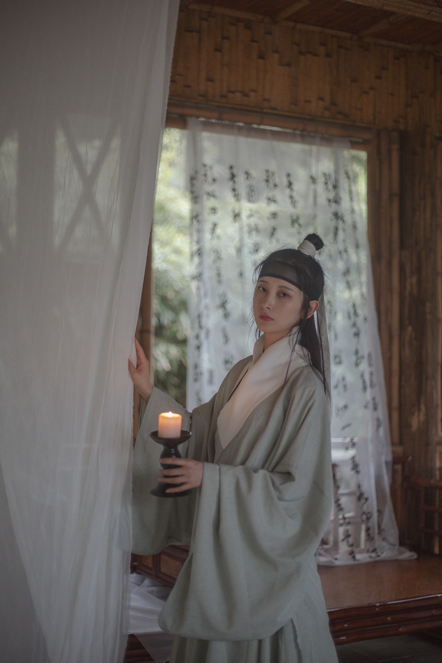 图片[3]-五月的三花猫 – 《空山松子落，幽人应未眠》[28P]-COS写真在线网
