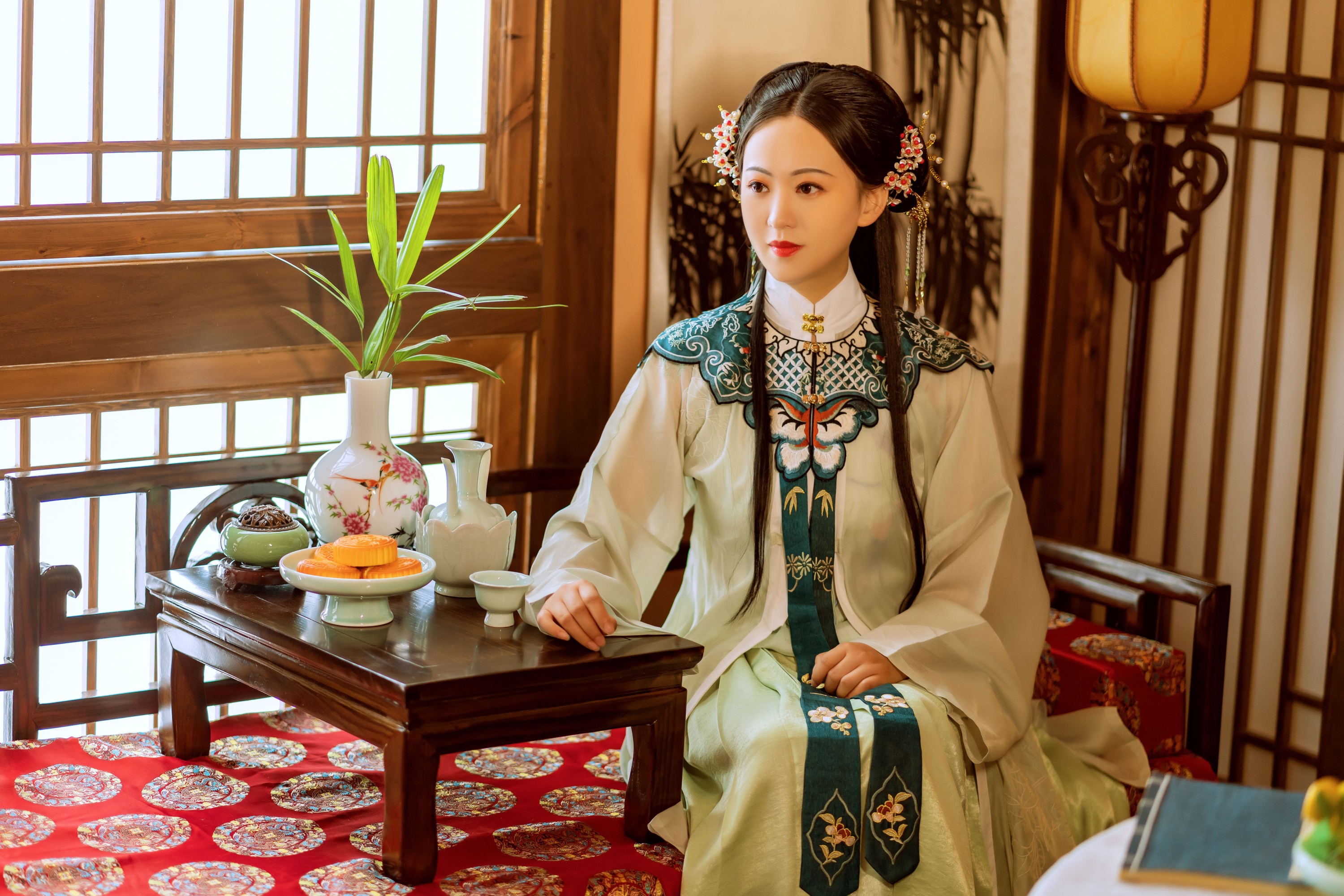 图片[3]-潇潇 – 《一袭青衣》[32P]-COS写真在线网