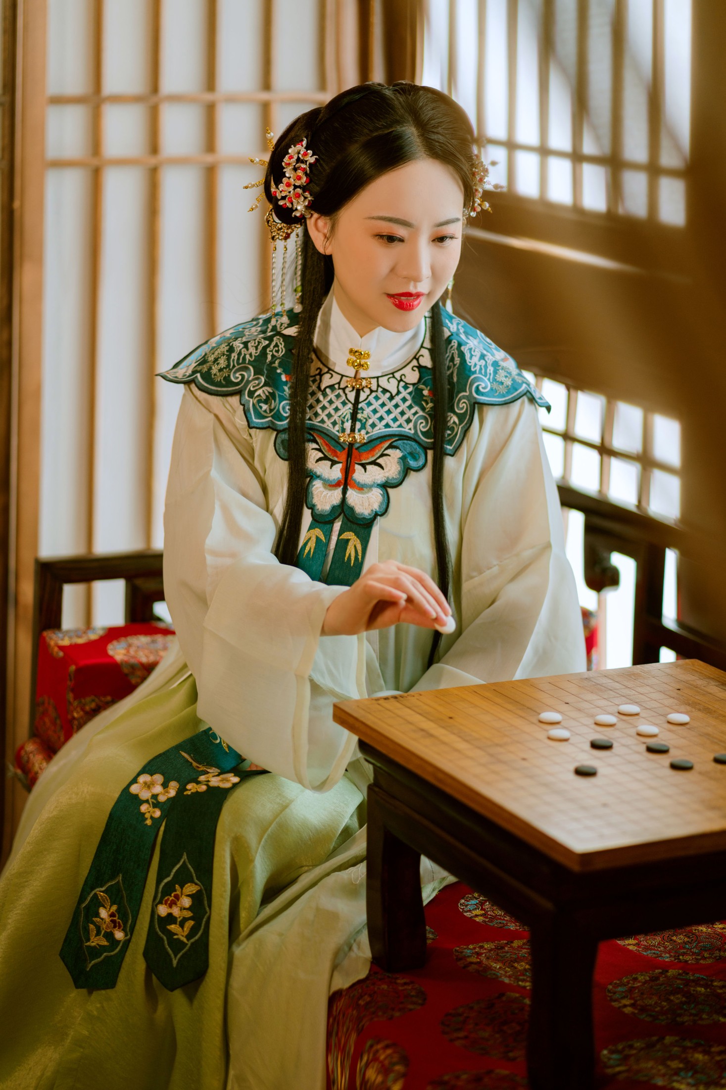 图片[4]-潇潇 – 《一袭青衣》[32P]-COS写真在线网