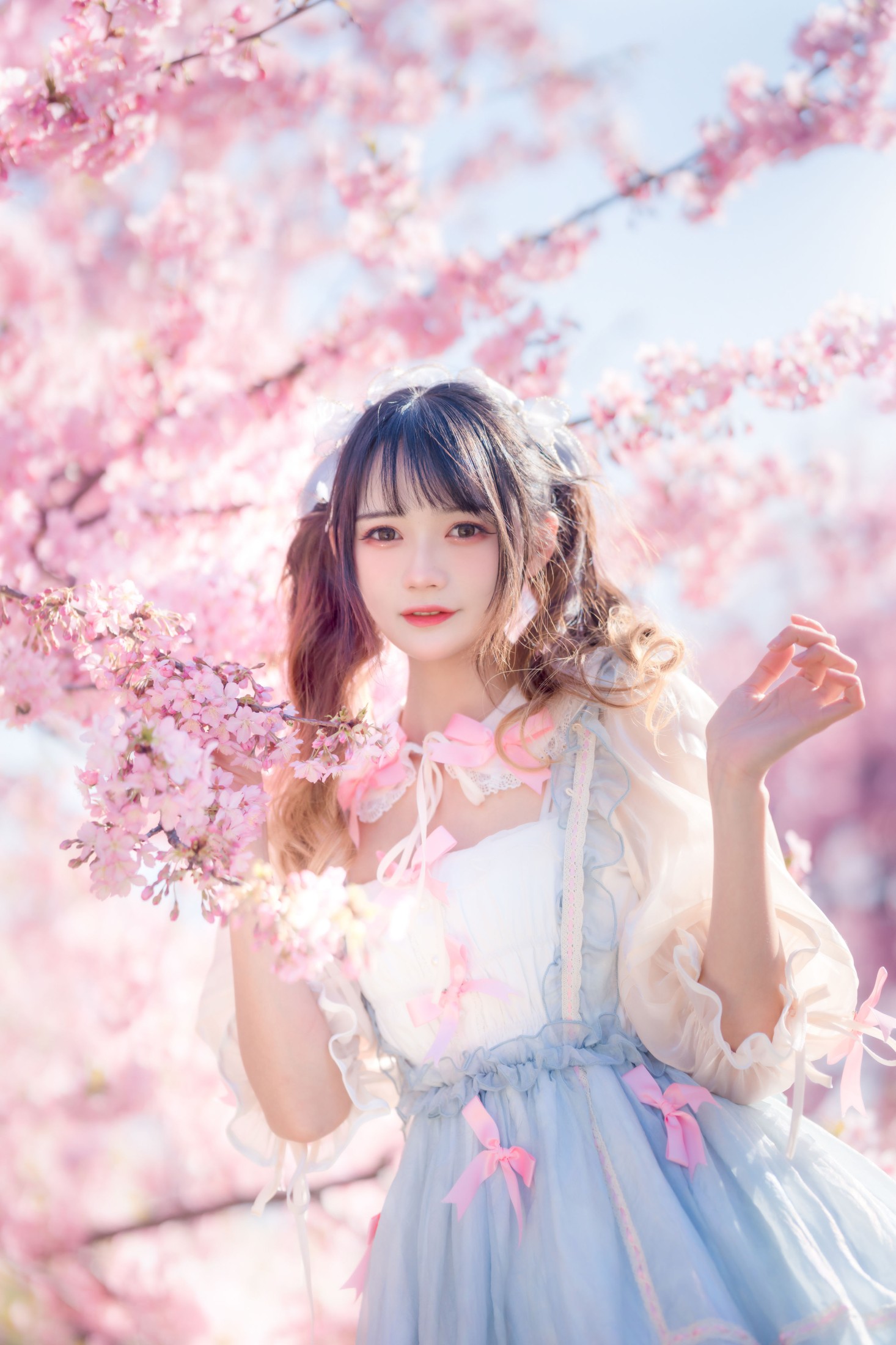 图片[3]-兔子Zzz不吃胡萝卜 – 《粉色春天》[24P]-COS写真在线网