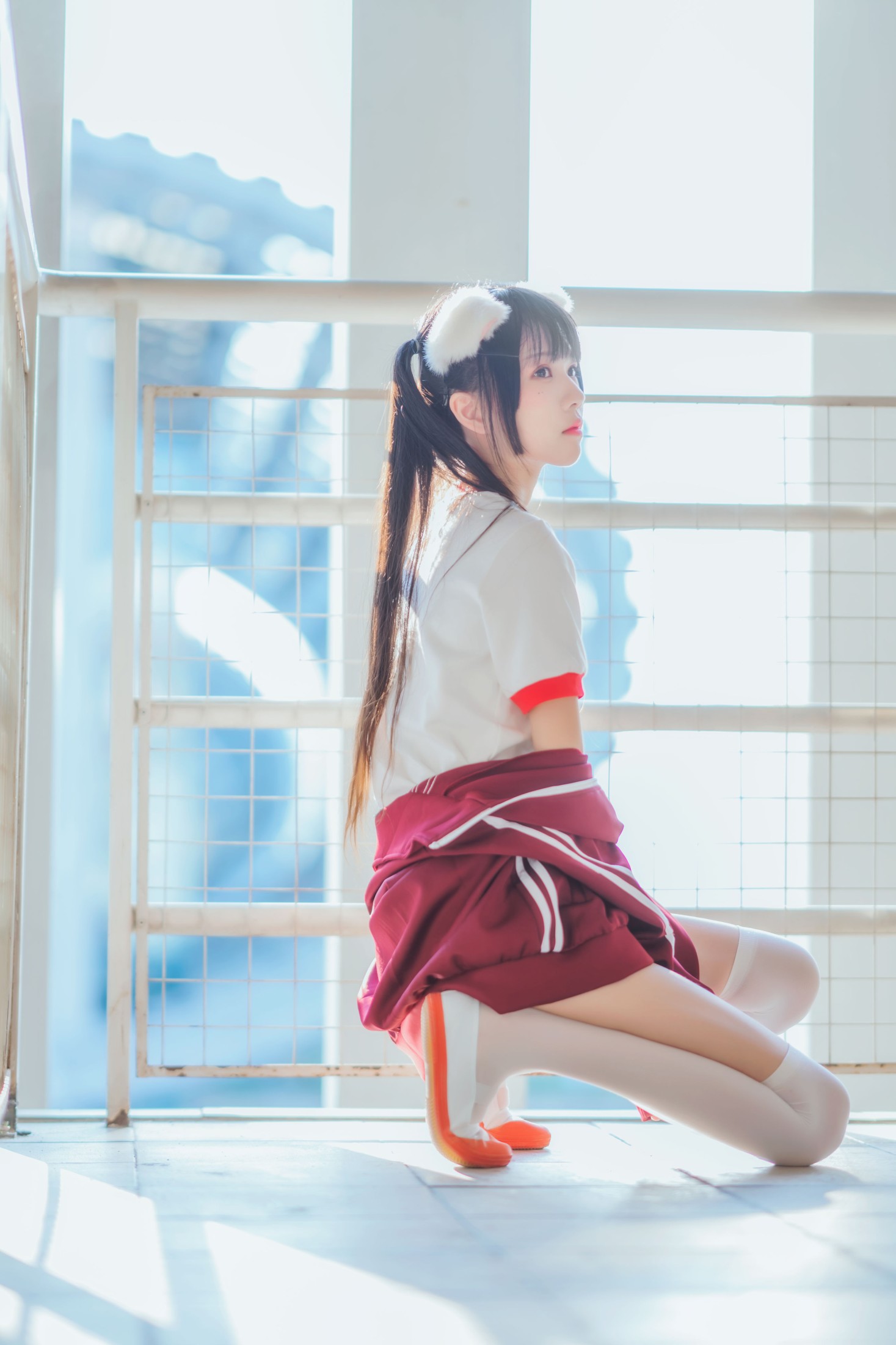 图片[6]-桜桃喵 – 《体操服少女》[22P]-COS写真在线网