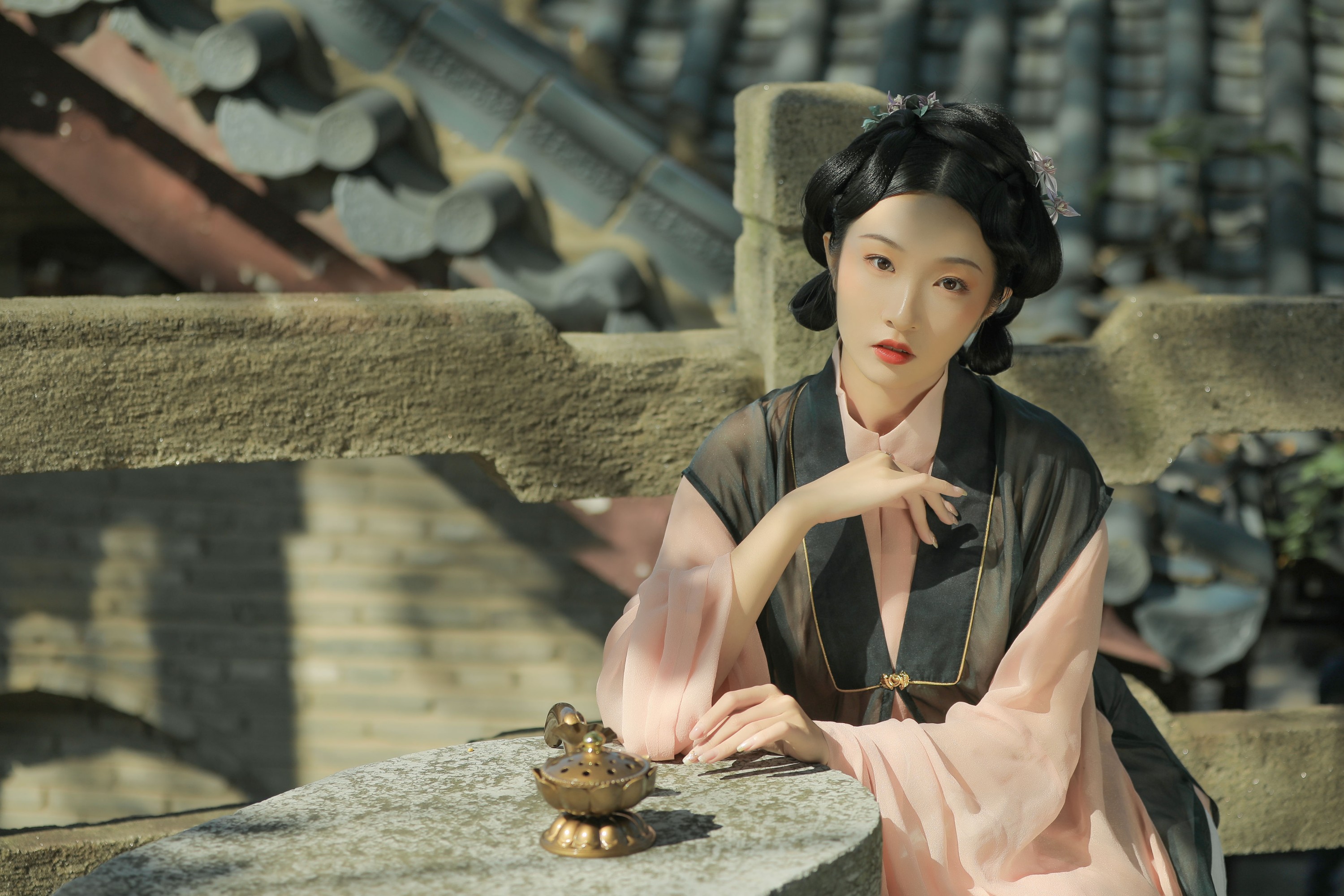 星野丸丸 – 《春序》[22P] - 秀人网免费无水印在线套图写真