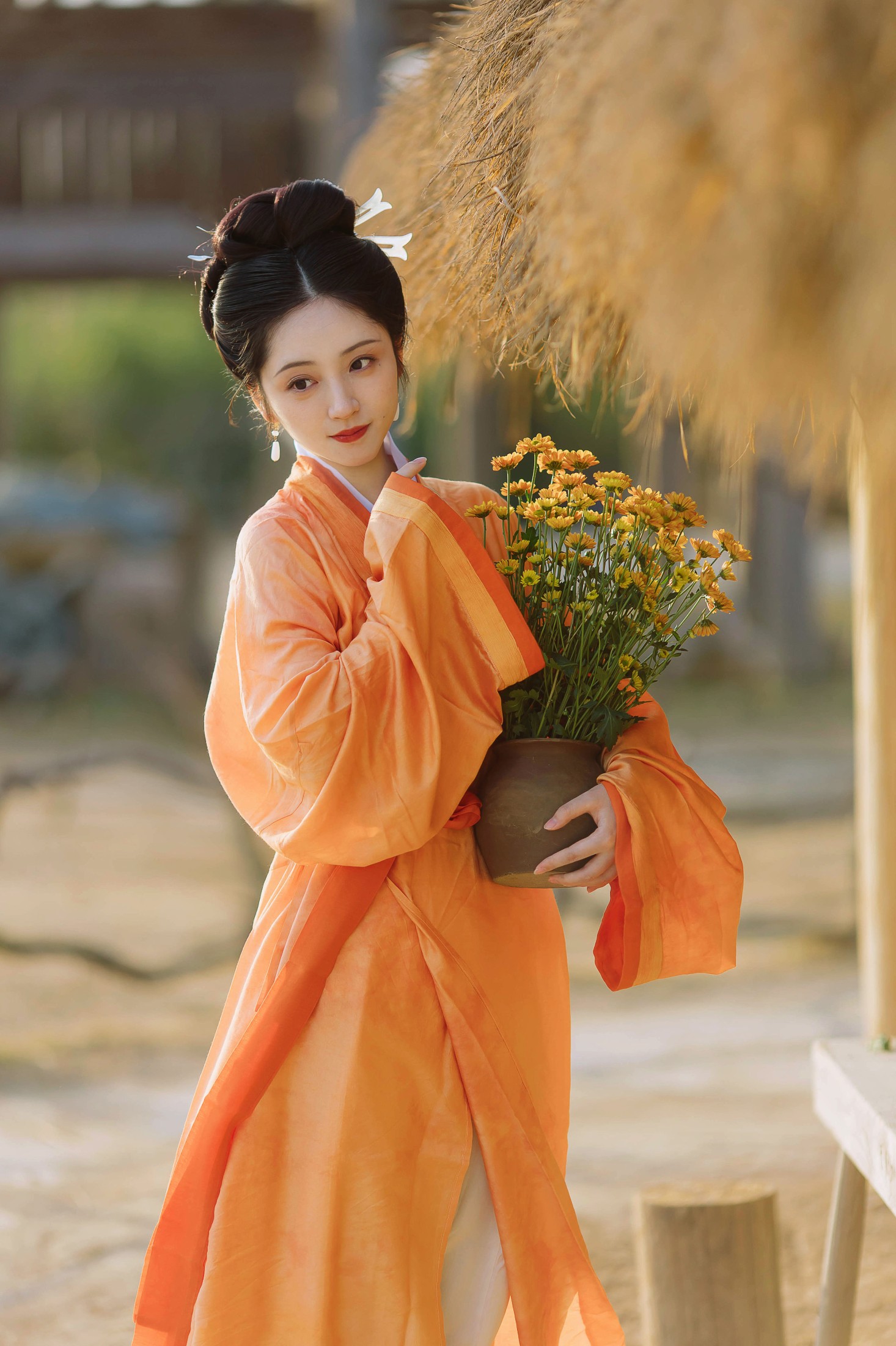 图片[5]-小温暖想要个大太阳  – 《刘兰芝》[20P]-COS写真在线网