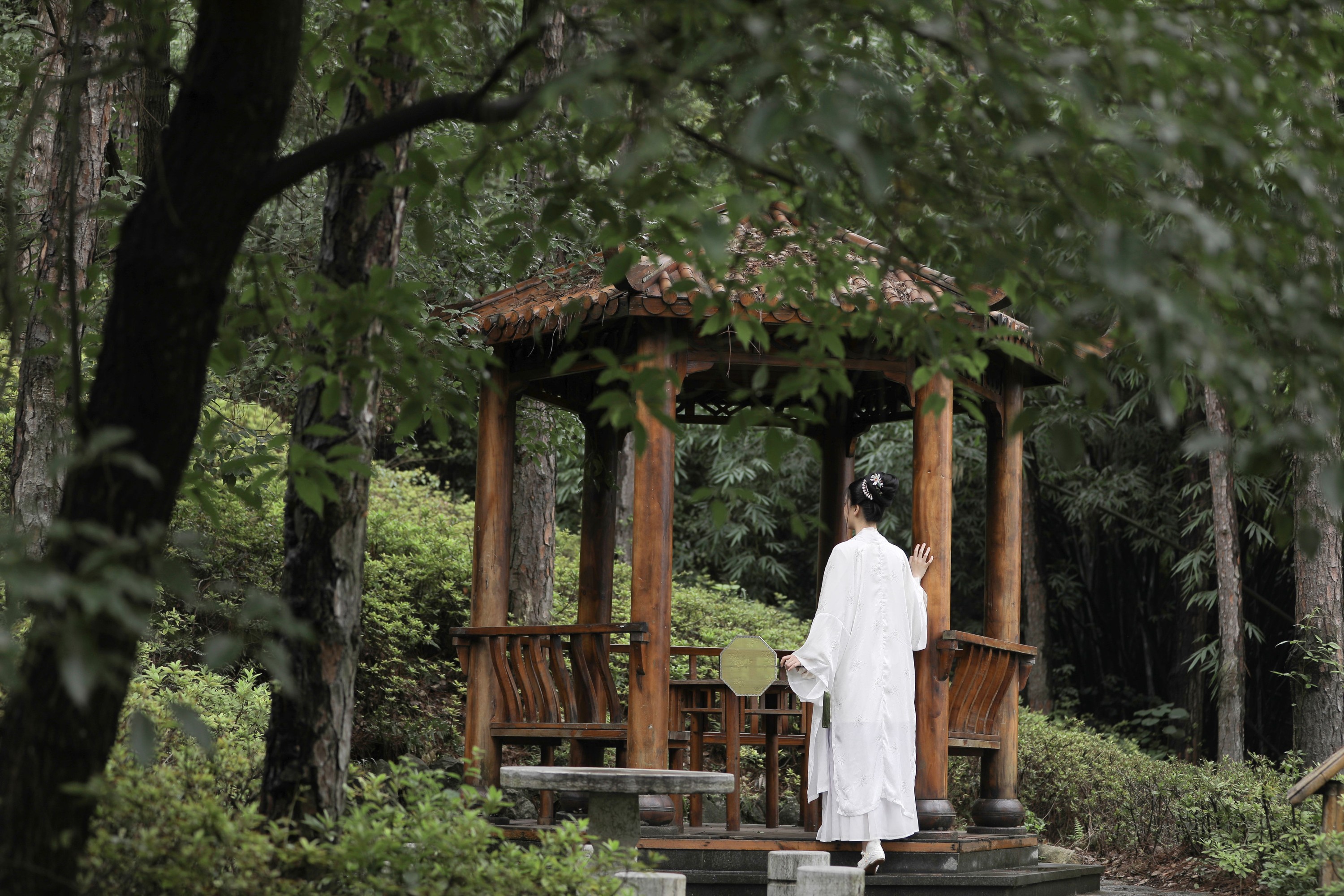 图片[3]-芝芝琪 – 《剪一片云绿》[23P]-COS写真在线网