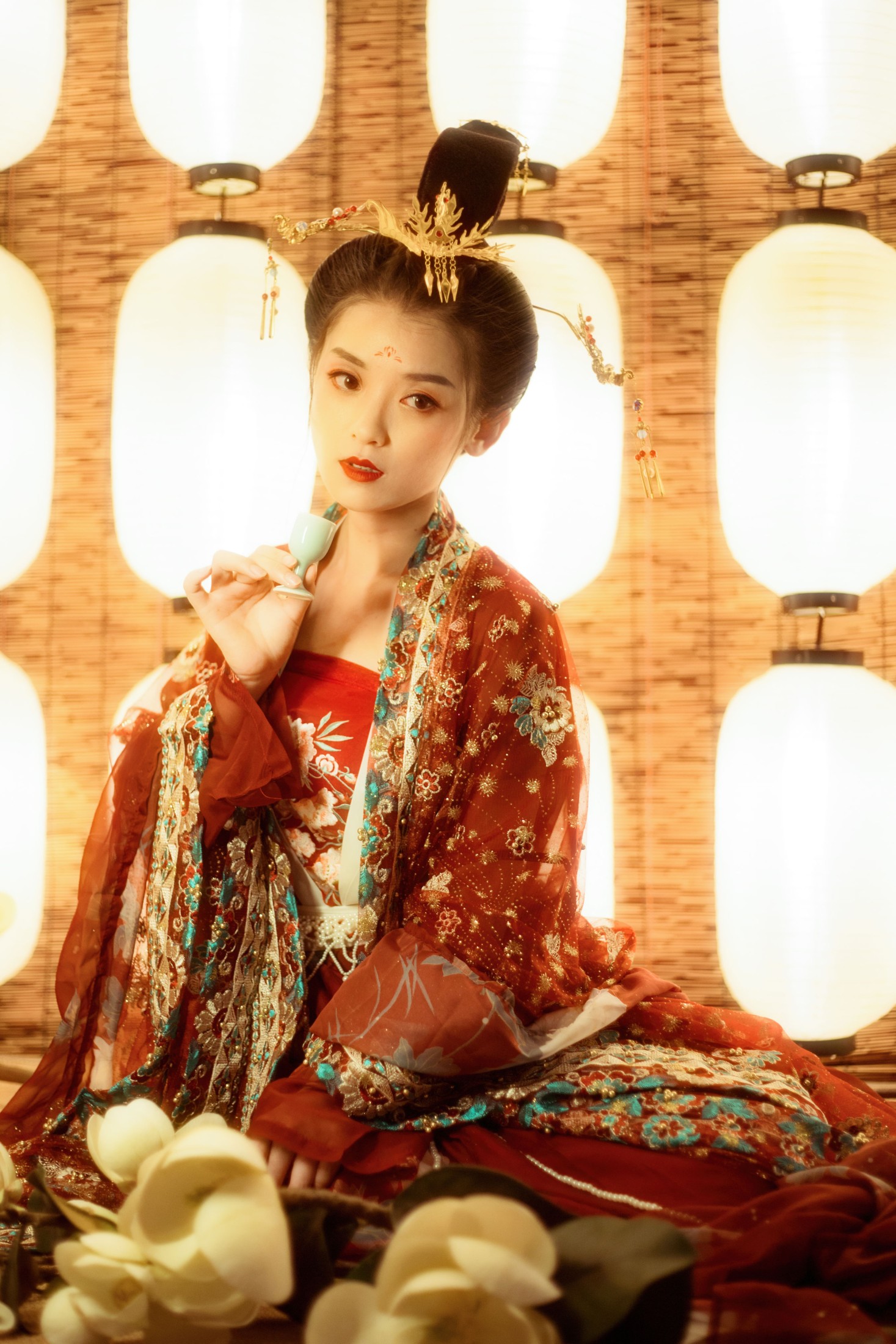 图片[3]-清沅斋 – 《花前醉》[23P]-COS写真在线网